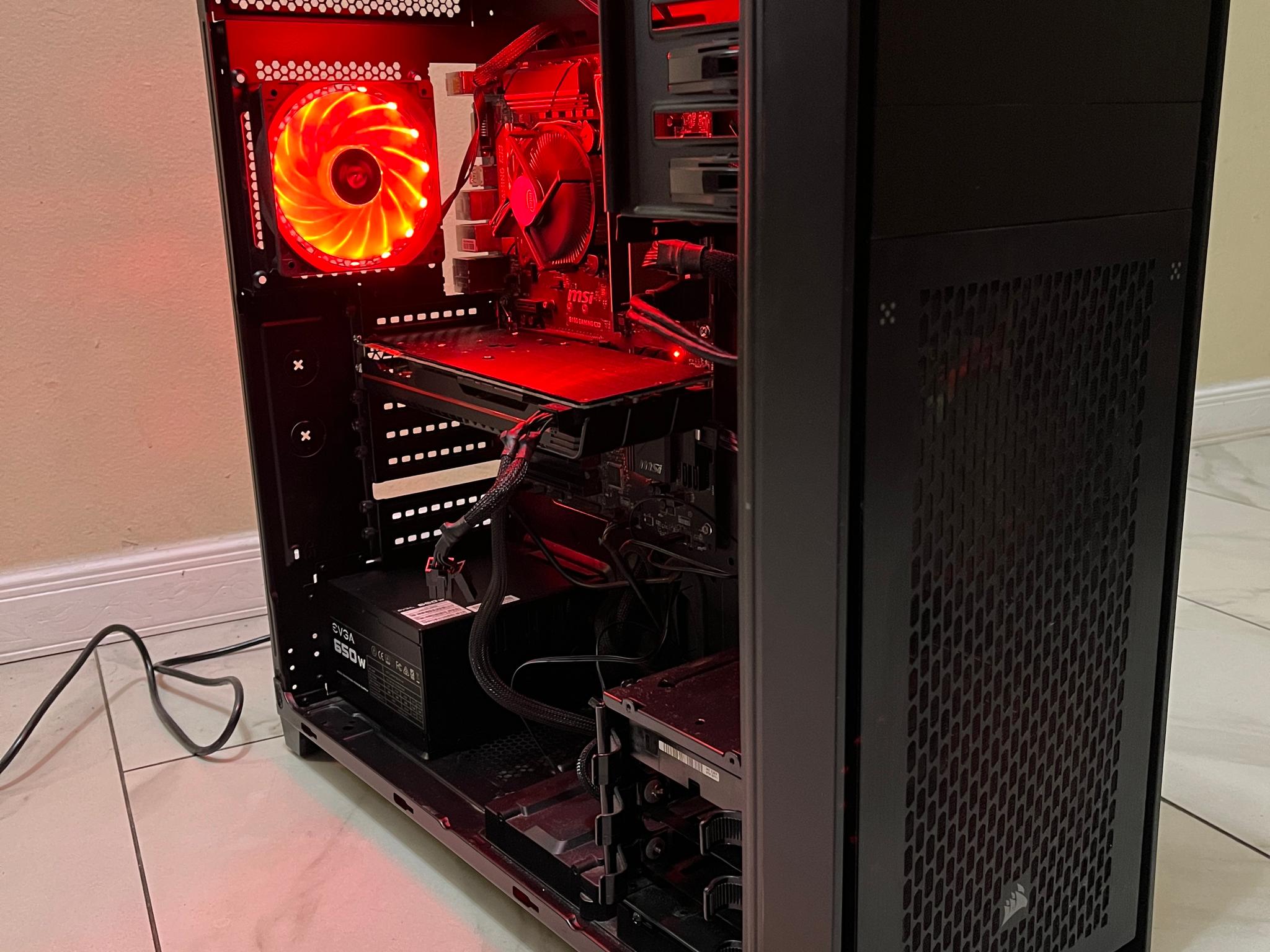 🟠🔥NVIDIA GTX 1080, Intel i5-6500, 12GB RAM, 1.2TB Storage, High Performance Gaming PC w/ Remote 🖥️🔵