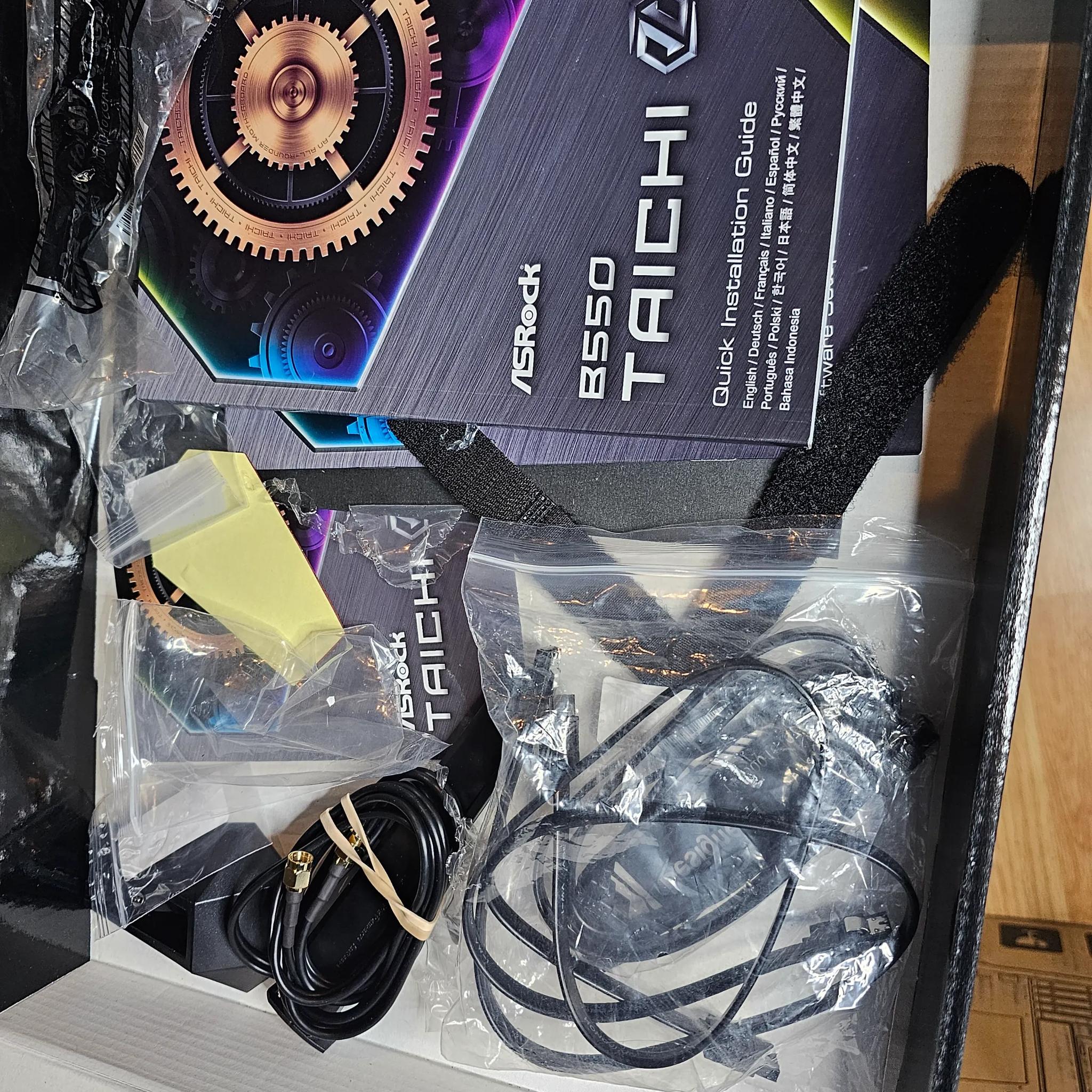 ASROCK Taichi B550 Motherboard BIOS UPDATED