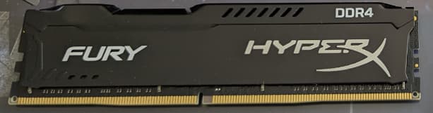 HyperX Fury DDR4 1x 16GB 2400MHz RAM HX424C15FB/16