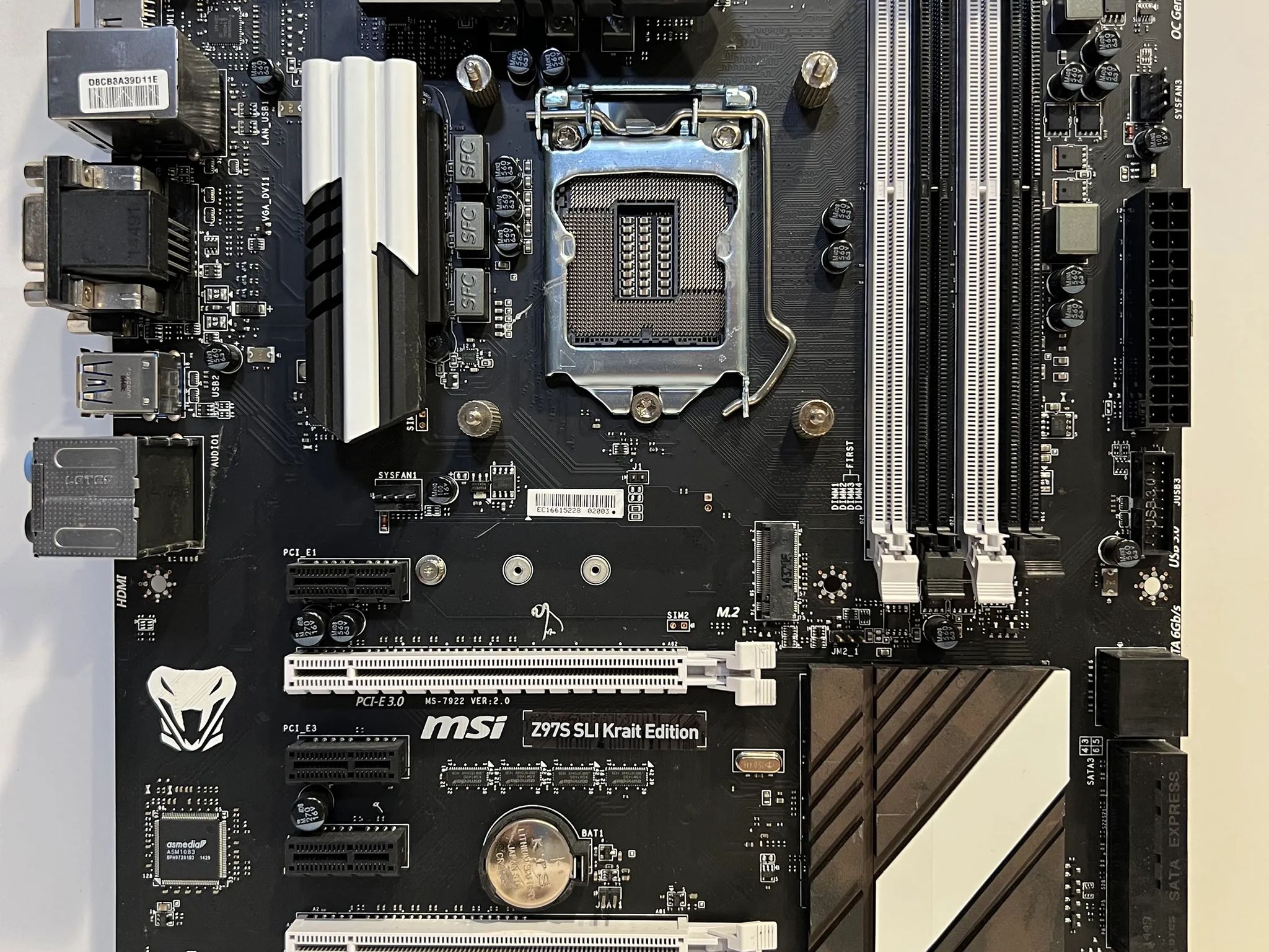 Gaming Motherboard - MSI Z97S SLI, Intel (Z97S-SLI-KRAIT-EDITION)