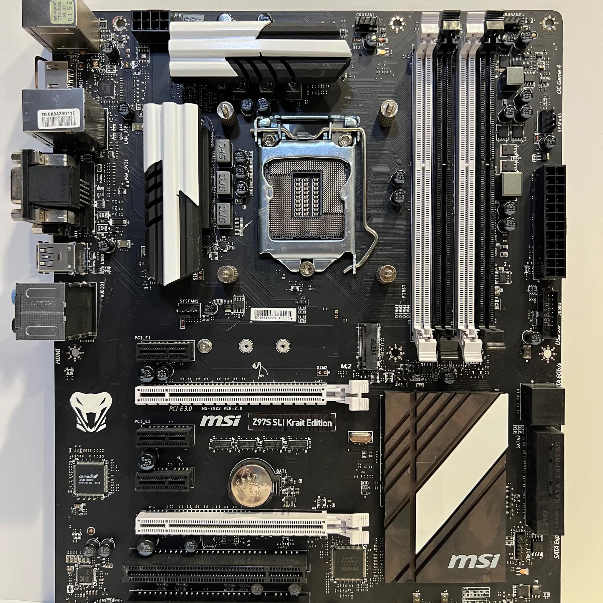 Gaming Motherboard - MSI Z97S SLI, Intel (Z97S-SLI-KRAIT-EDITION)
