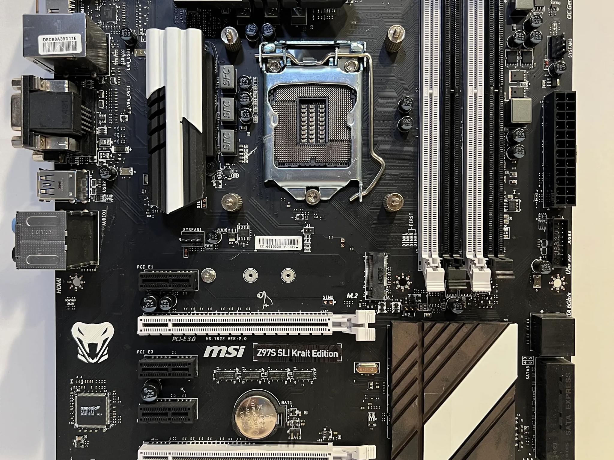 Gaming Motherboard - MSI Z97S SLI, Intel (Z97S-SLI-KRAIT-EDITION)