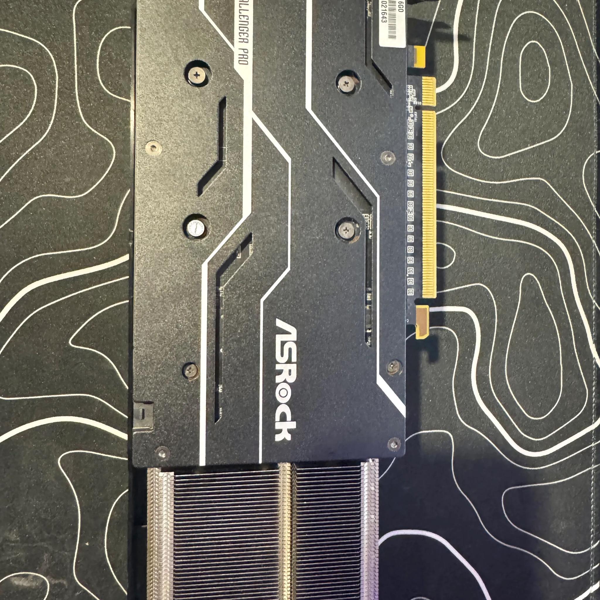 ASRock Challenger Pro OC Radeon RX 5600 XT 6 GB Video Card