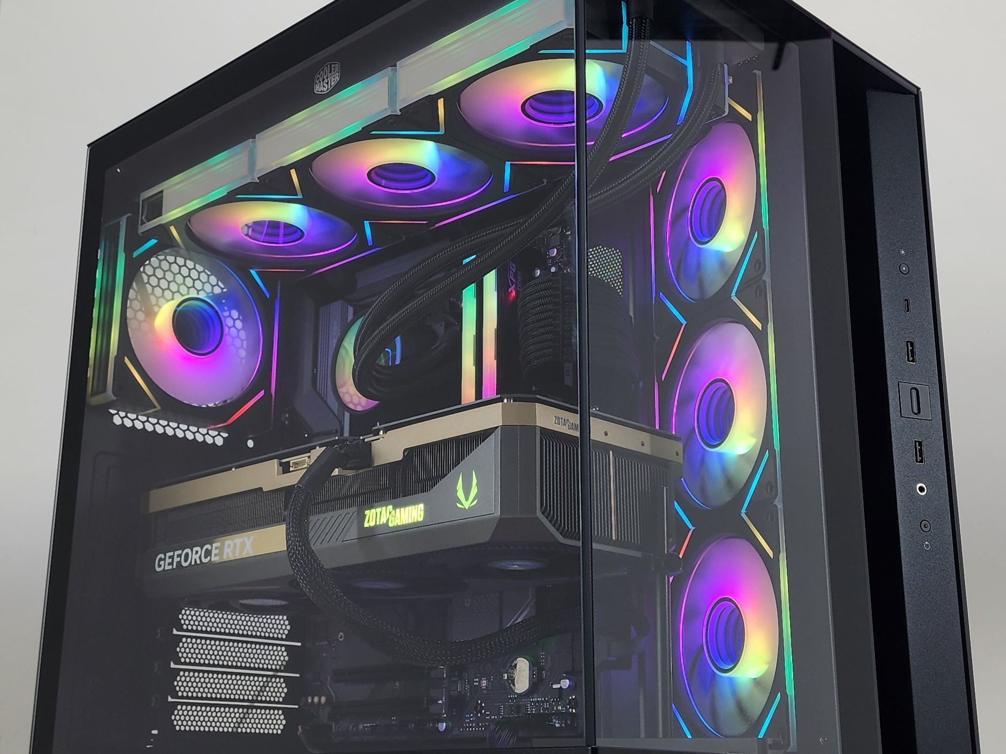 Gaming PC Ryzen 9 9950X3D 32GB RAM 2TB SSD RTX 5080 16GB Windows 11 Computer