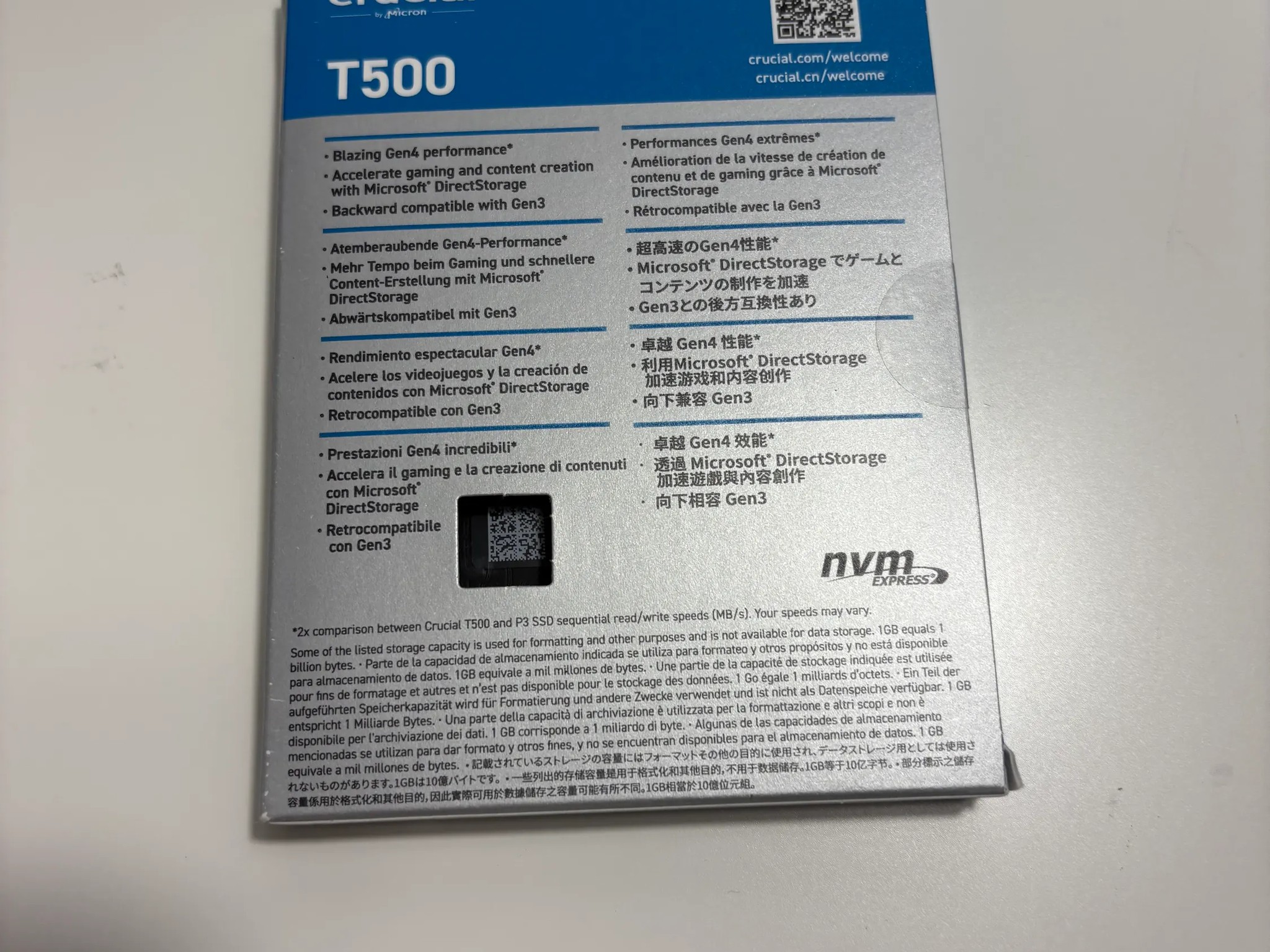 Crucial T500 2TB SSD - M.2 NVME SSD - Gen 4.0x4