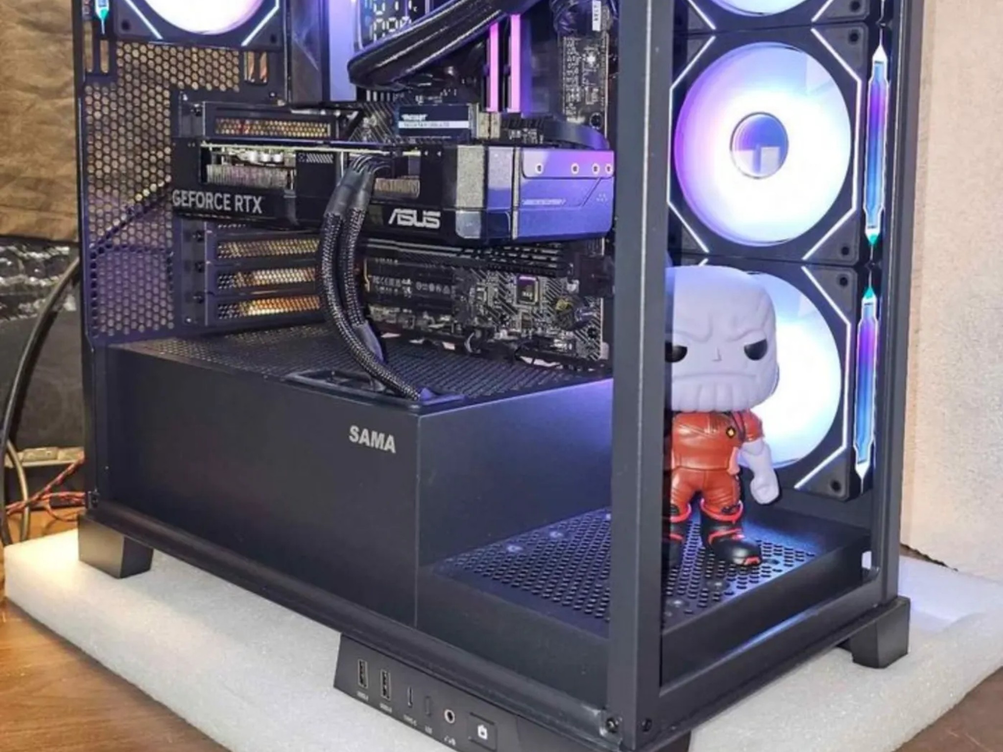 **PROJECT THANOS** - Ryzen 9 7900X3D & RTX 4070 GAMING PC / WORK STATION *BRAND NEW IN BOX* $1799