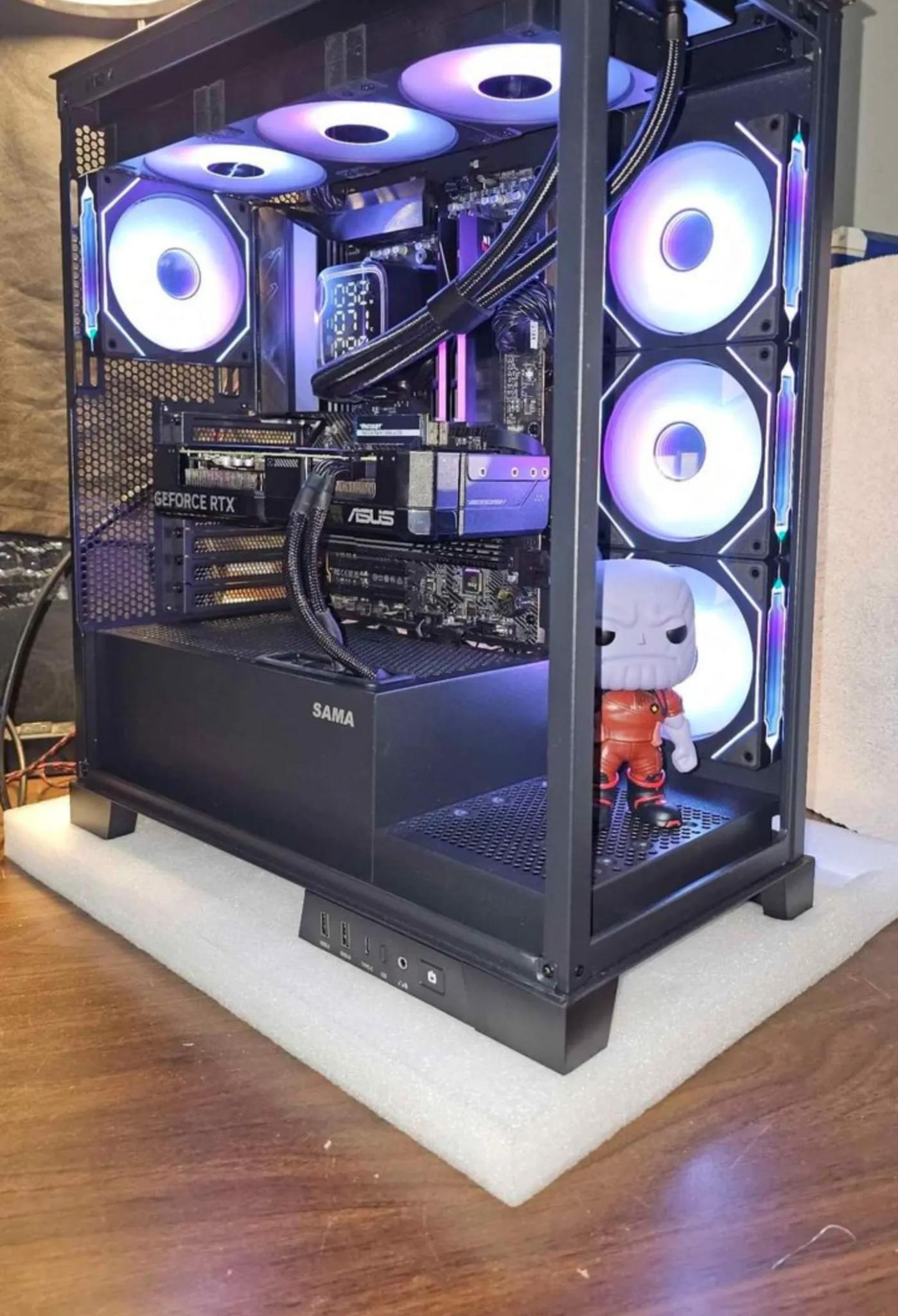 **PROJECT THANOS** - Ryzen 9 7900X3D & RTX 4070 GAMING PC / WORK STATION *BRAND NEW IN BOX* $1799