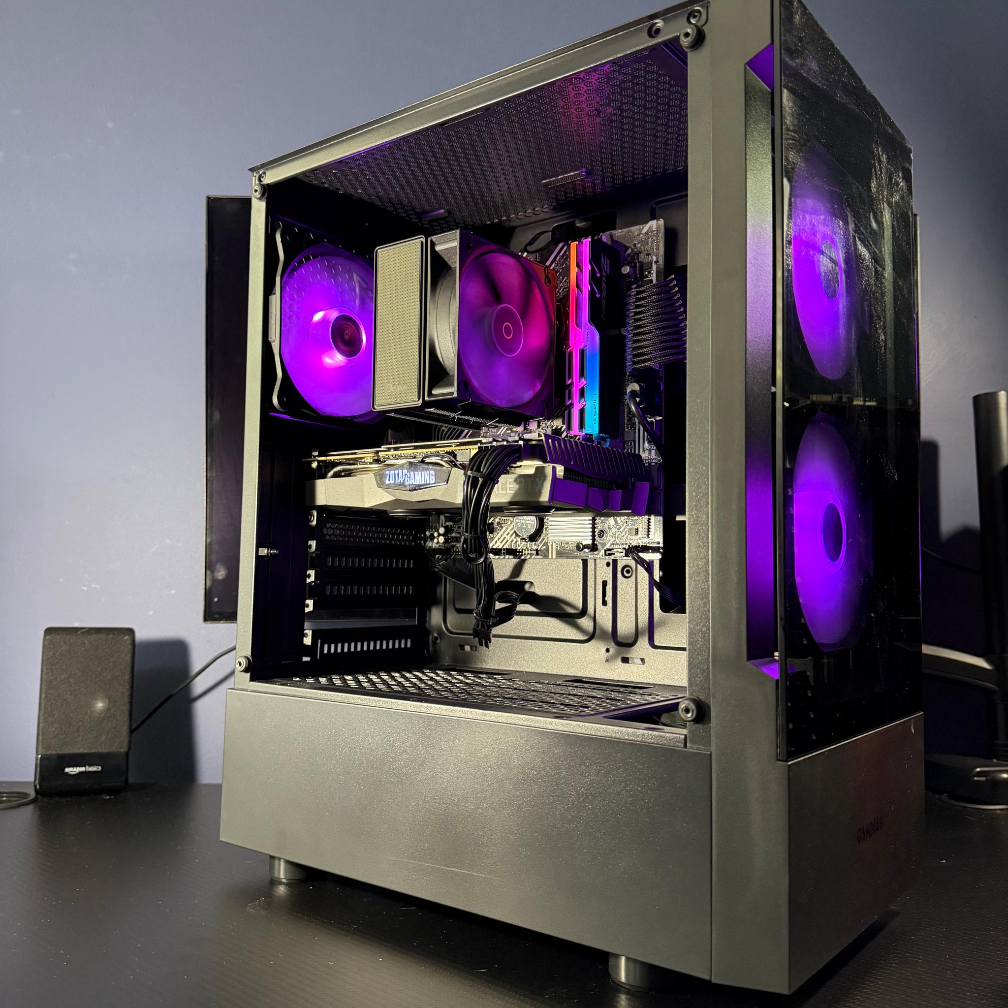 🖤Black 1080P Gaming Machine - Intel I5 - RTX 2070 SUPER🖤