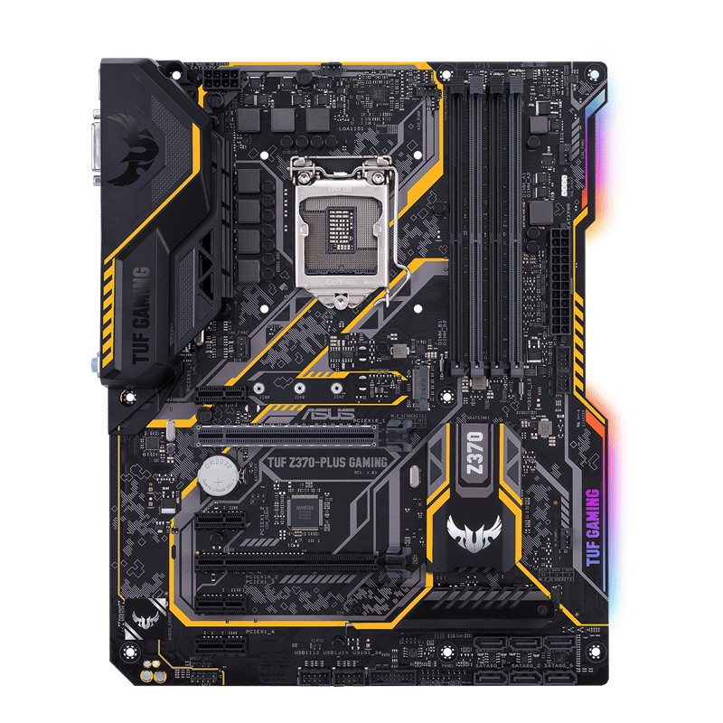 i7 8700 + ASUS Z370 Plus gaming + Evga 650w