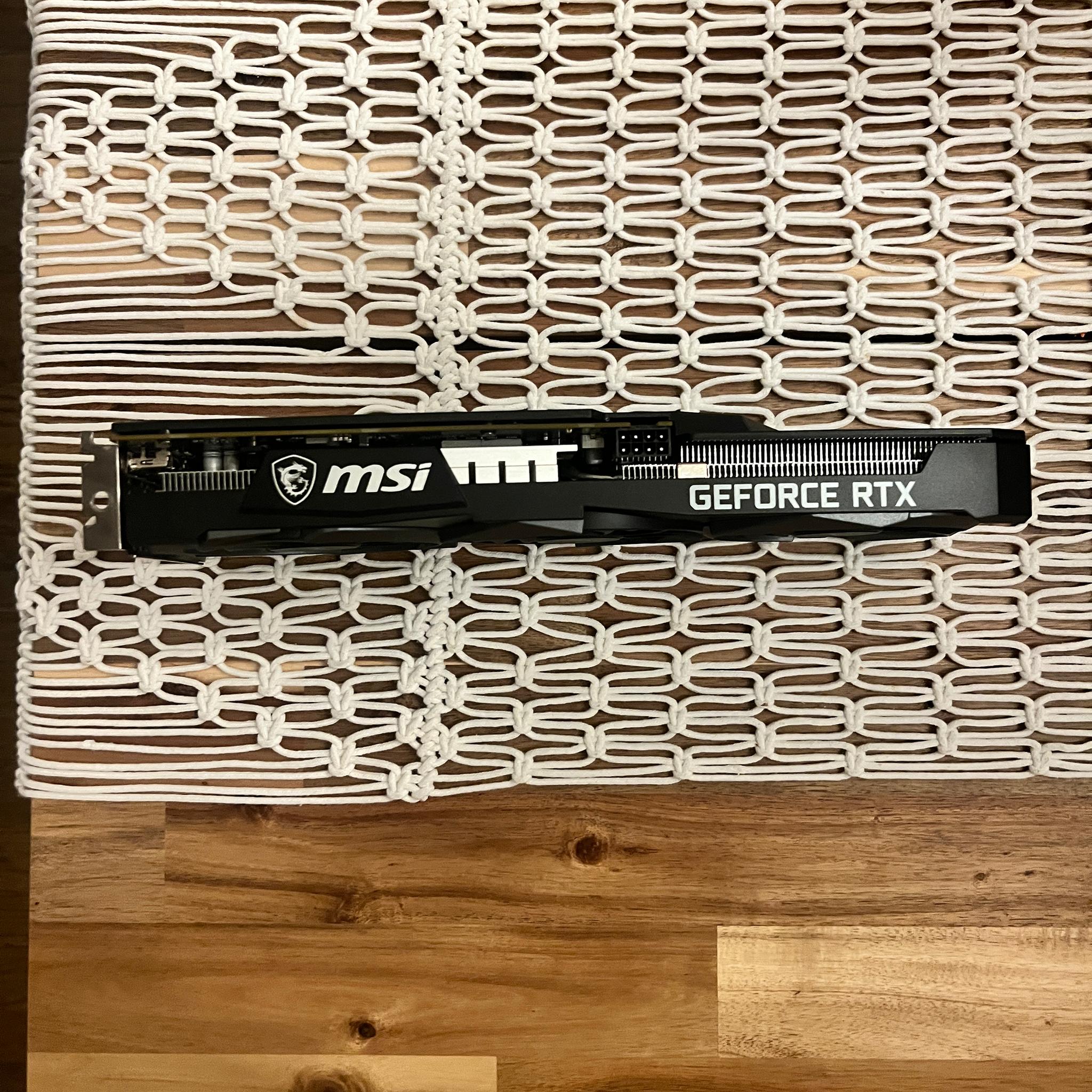 3060 ti | MSI ventus 3x | like new with box