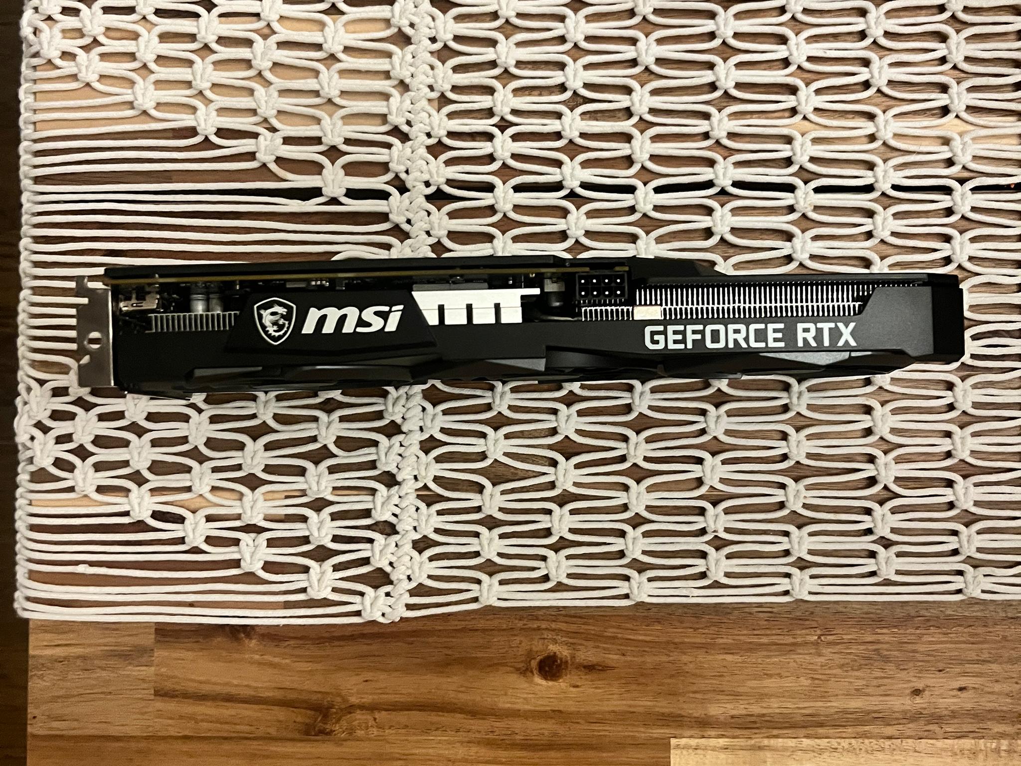 3060 ti | MSI ventus 3x | like new with box