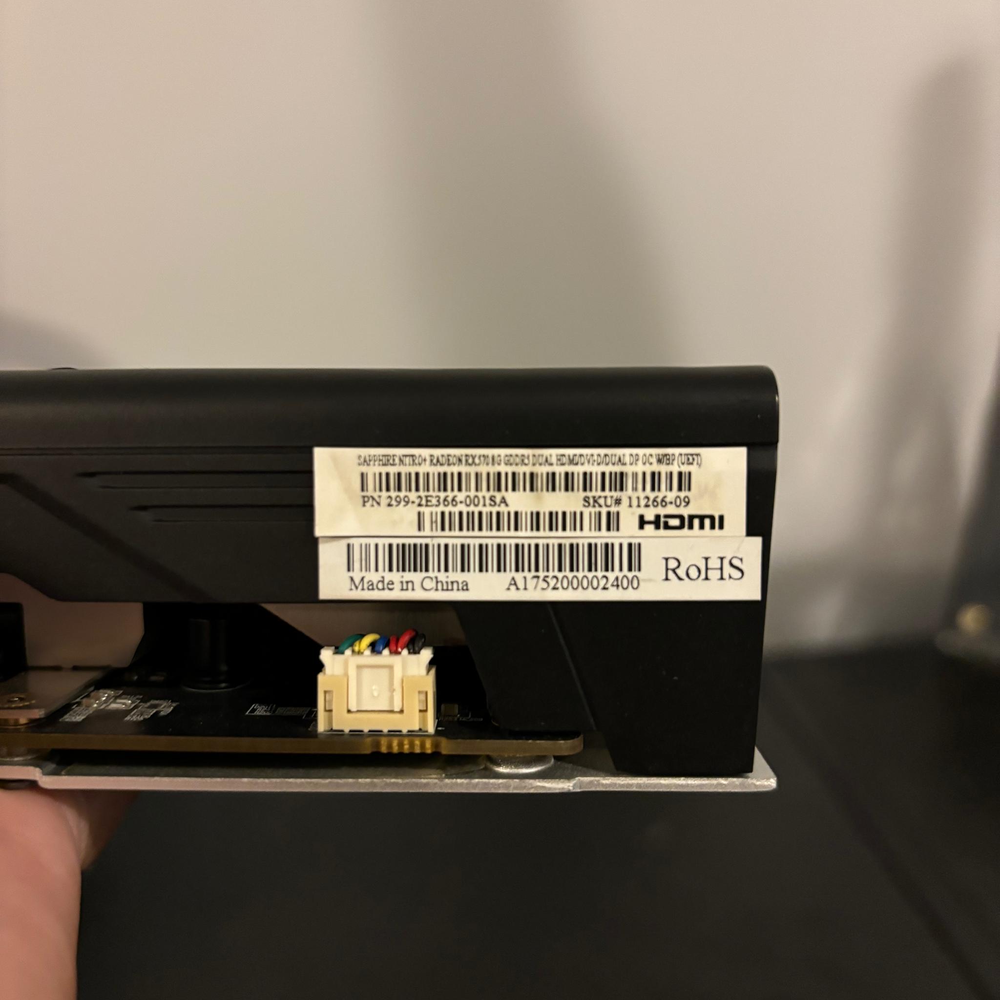 Very Nice RX 570 Nitro+ 8gb
