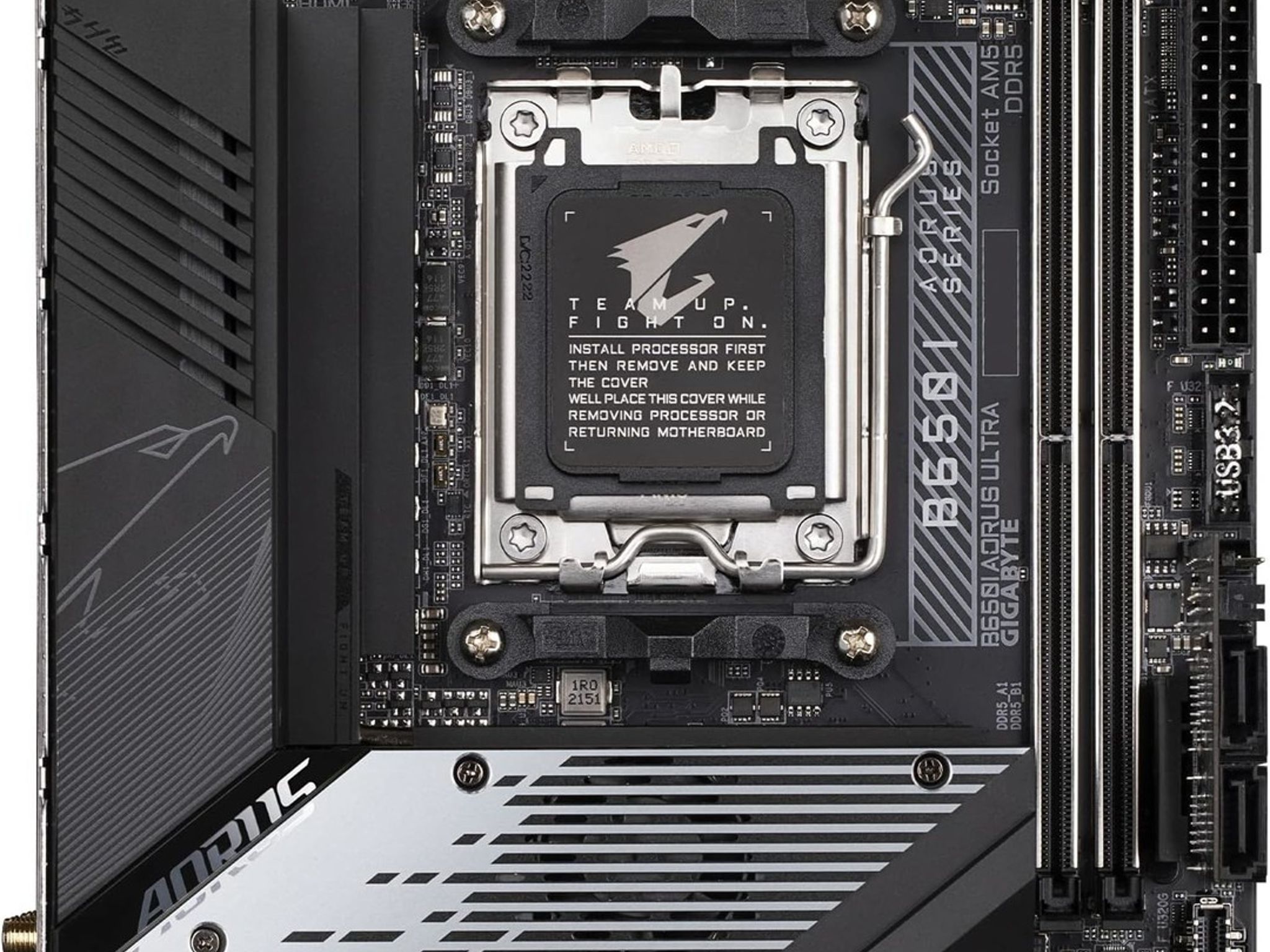 GIGABYTE B650I AORUS ULTRA AMD AM5 B650 Mini-ITX M.2 Desktop Motherboard A