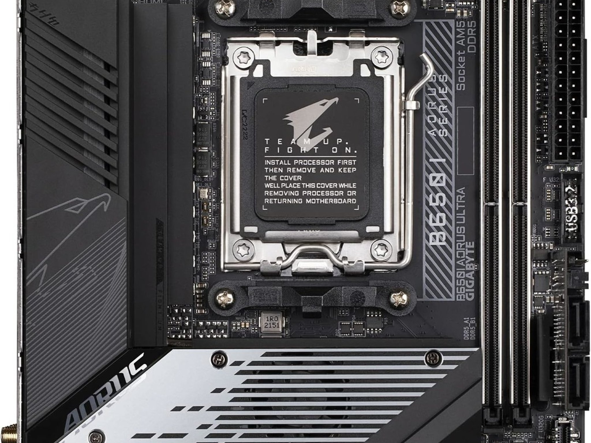 GIGABYTE B650I AORUS ULTRA AMD AM5 B650 Mini-ITX M.2 Desktop Motherboard A