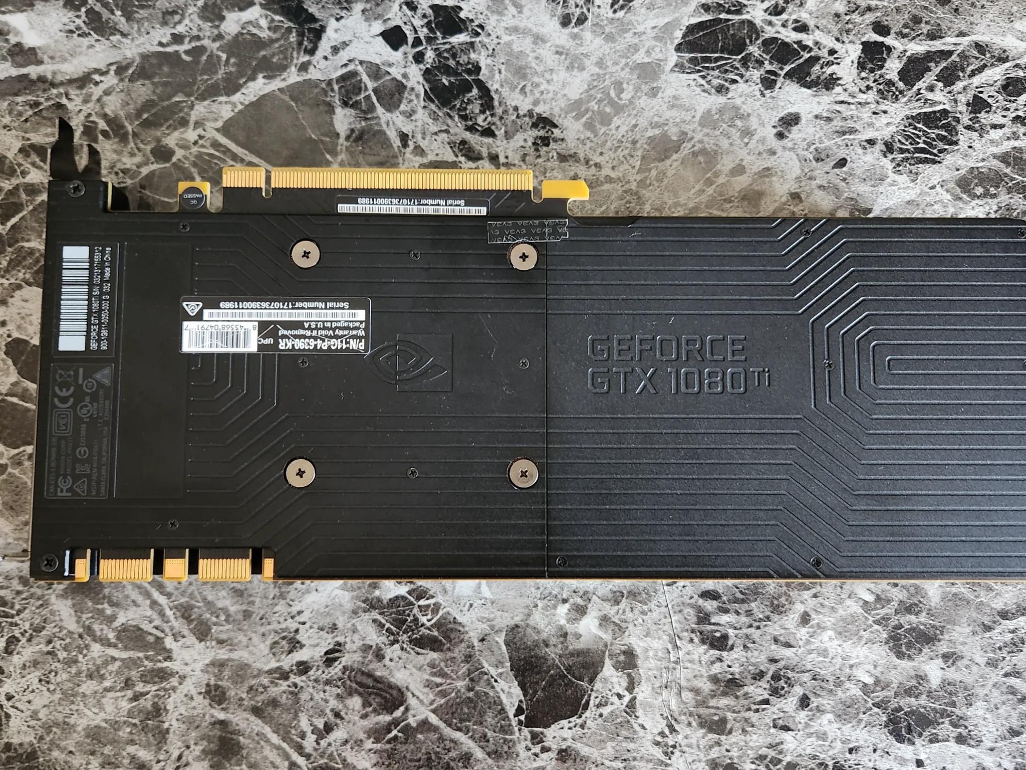 NVIDIA GTX 1080 TI Founders Edition