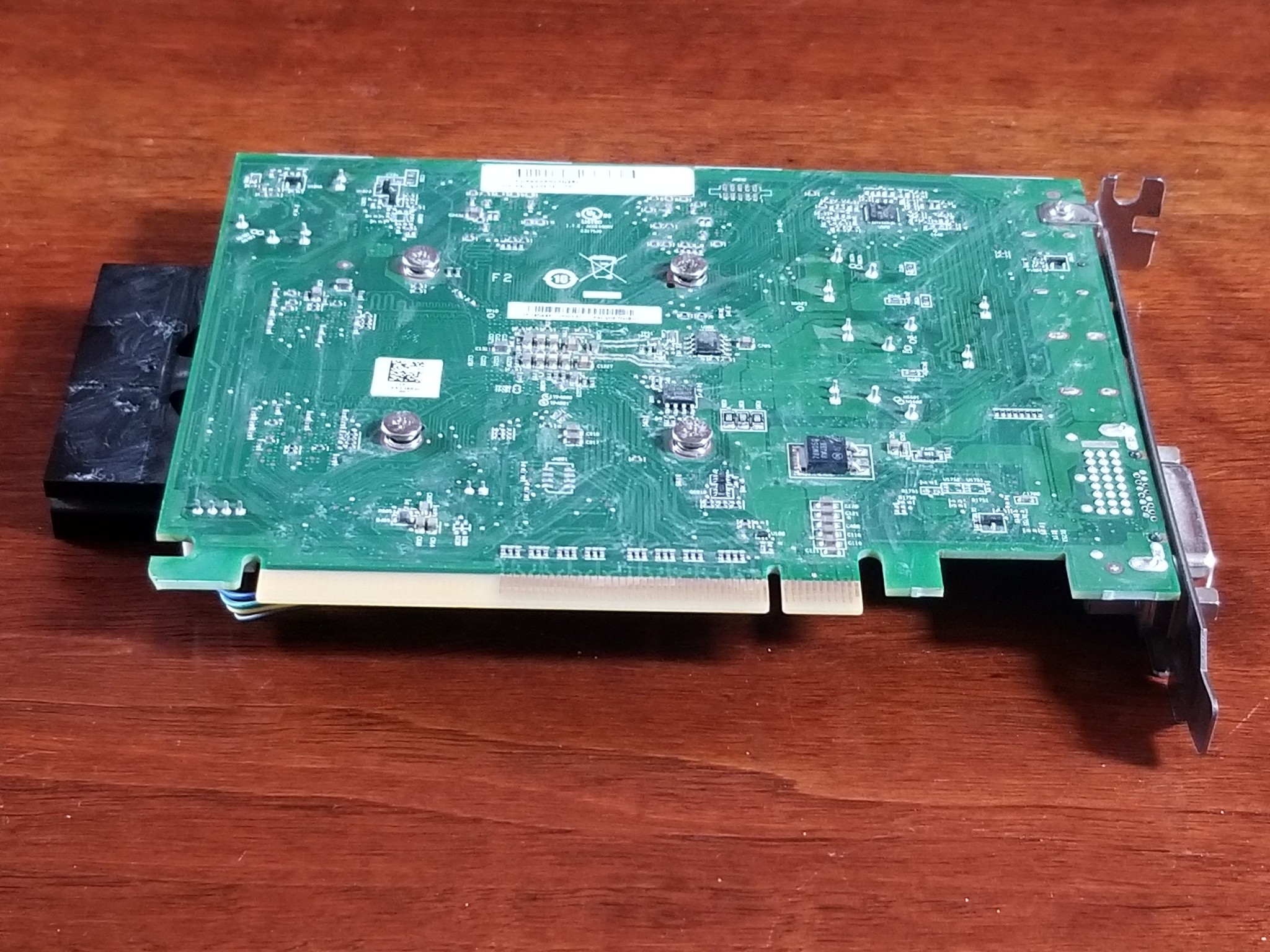 HP OEM Radeon RX 550 PN: 940272-001 4GB VRAM (no external power required)