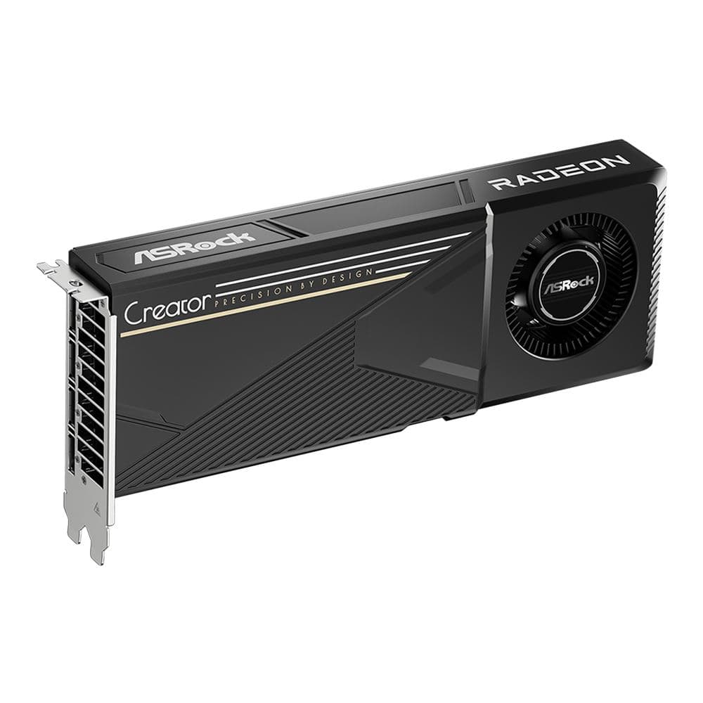 ASRock AMD Radeon AI PRO R9700 Creator 32GB GDDR6 PCIe 5.0 Graphics Card | 2 Year Warranty