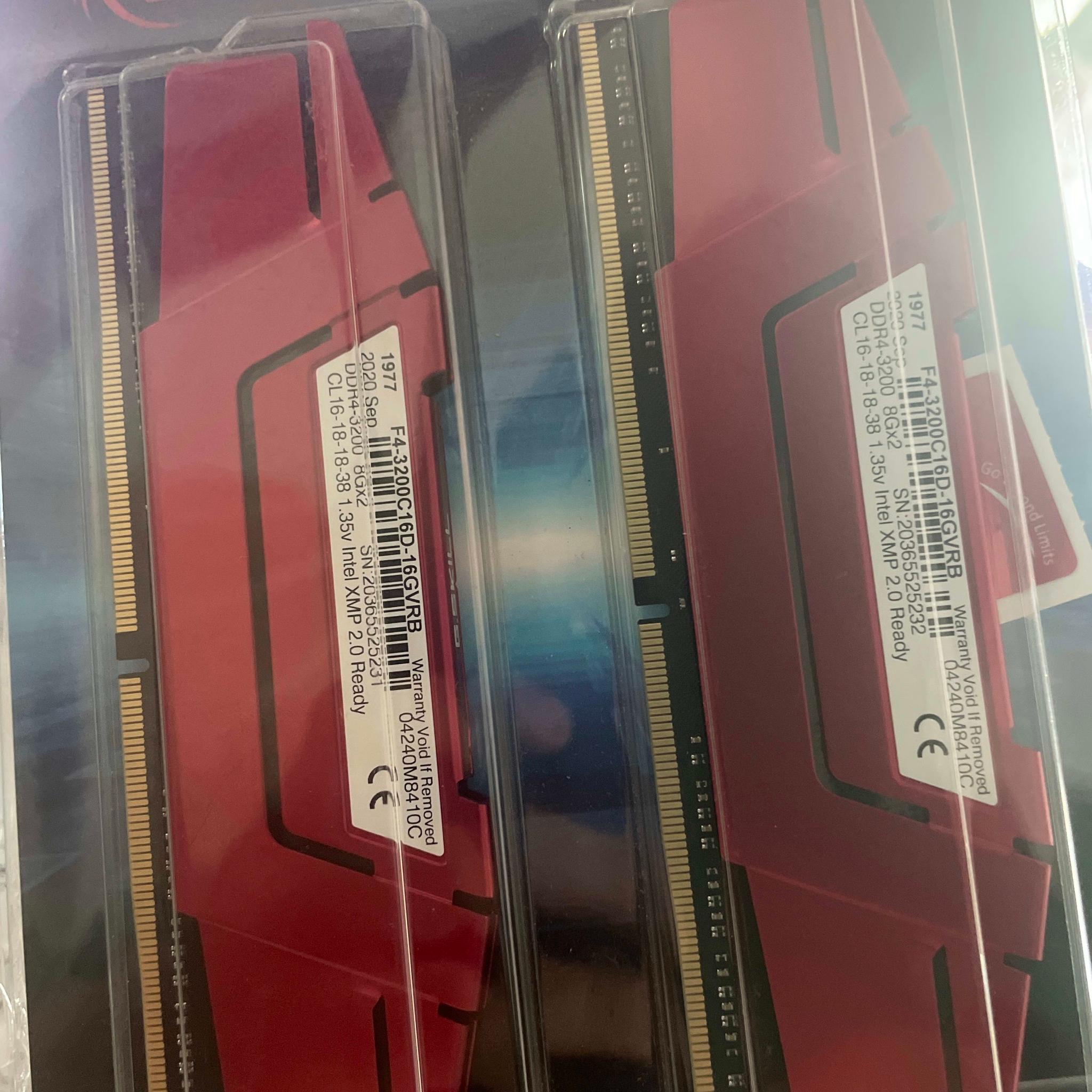 Brand New Rip jaws 16gb 3200 Ram