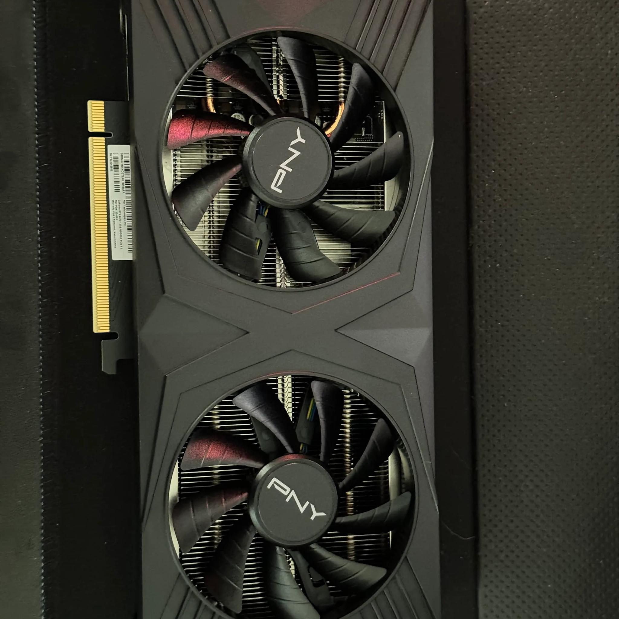 PNY GeForce RTX 4070 12GB VERTO Dual Fan Graphics Card DLSS 3