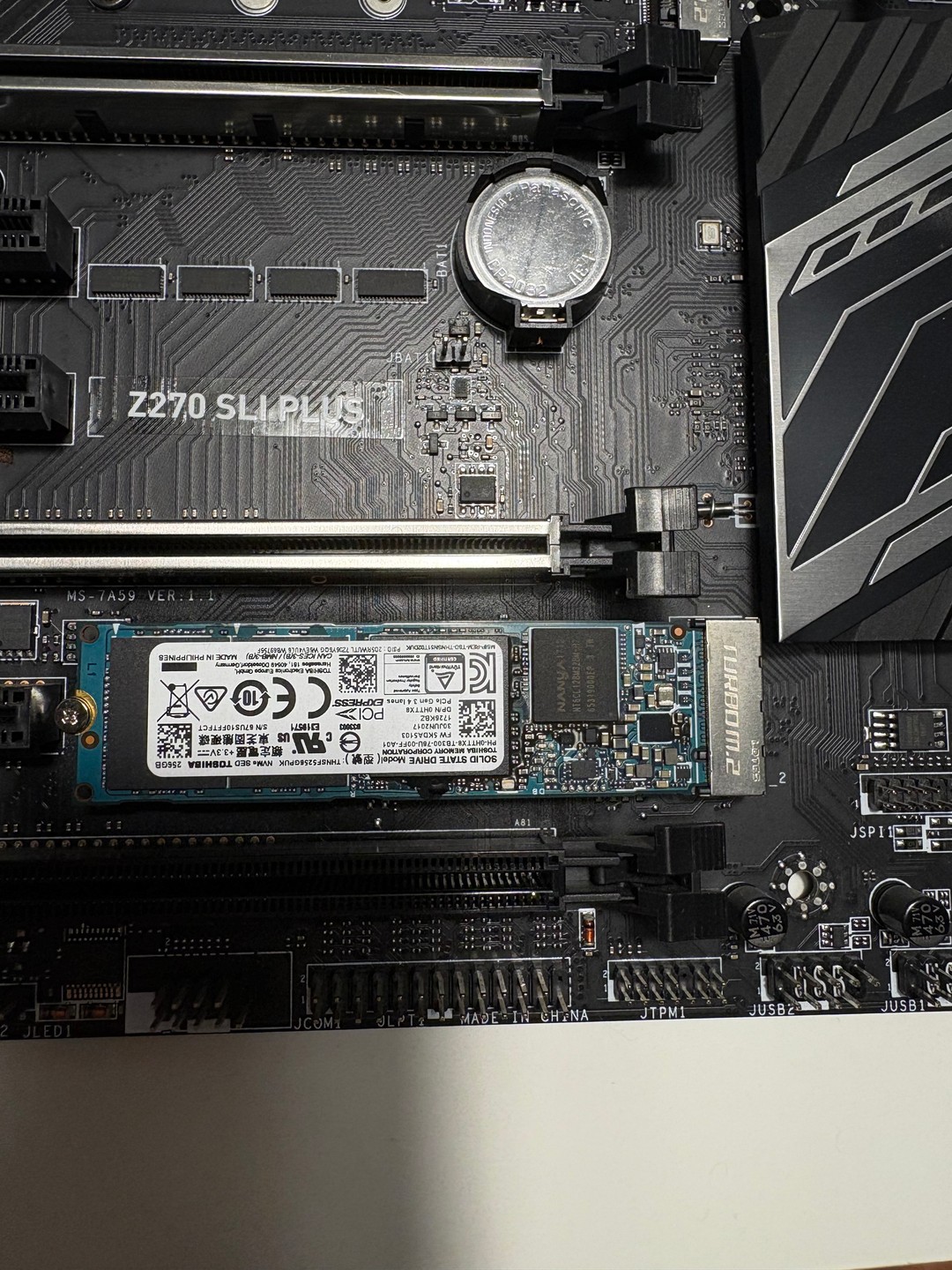 Combo - i7 7700K, MSI Z270 Motherboard, 256GB NVMe | Jawa