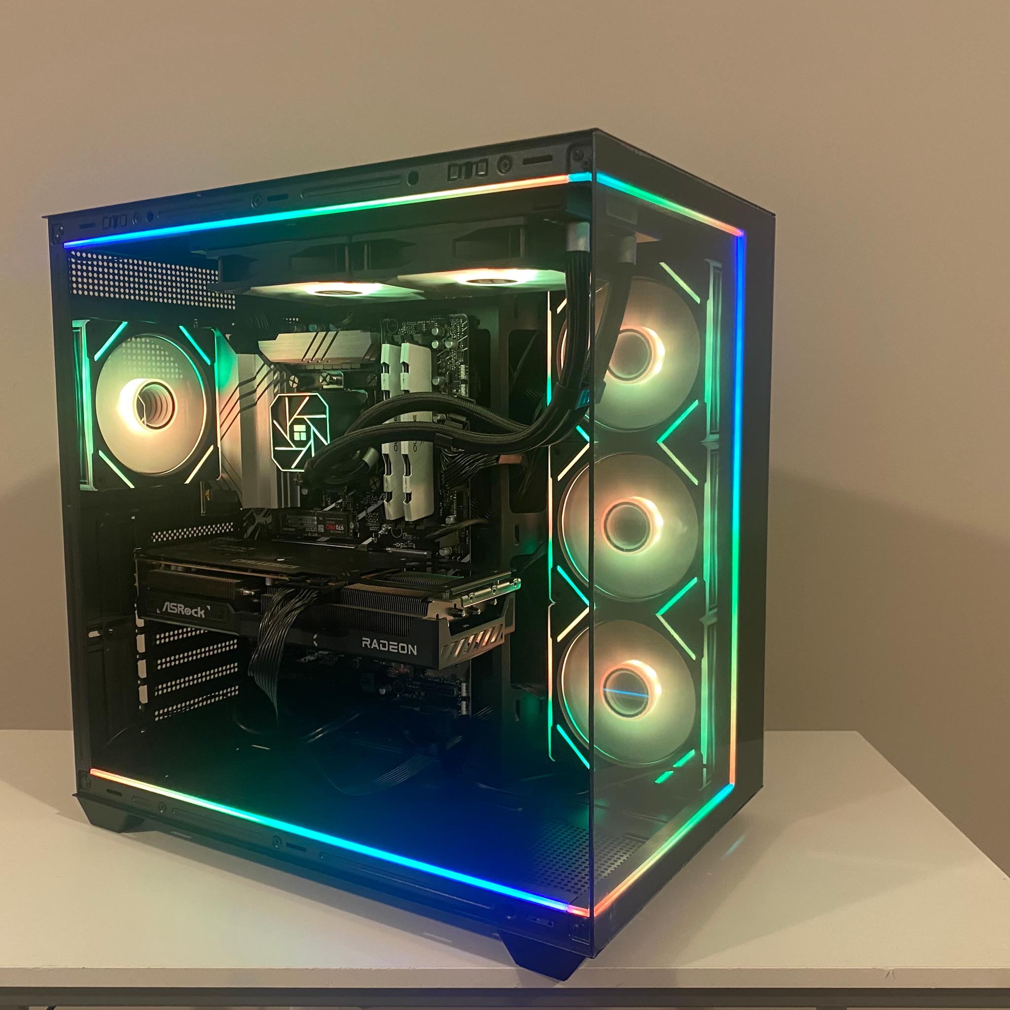 High-End Gaming PC | i9-14900K | RX 9070 16GB | 64GB DDR5 | 1TB NVMe + 1TB HDD | WiFi + Bluetooth