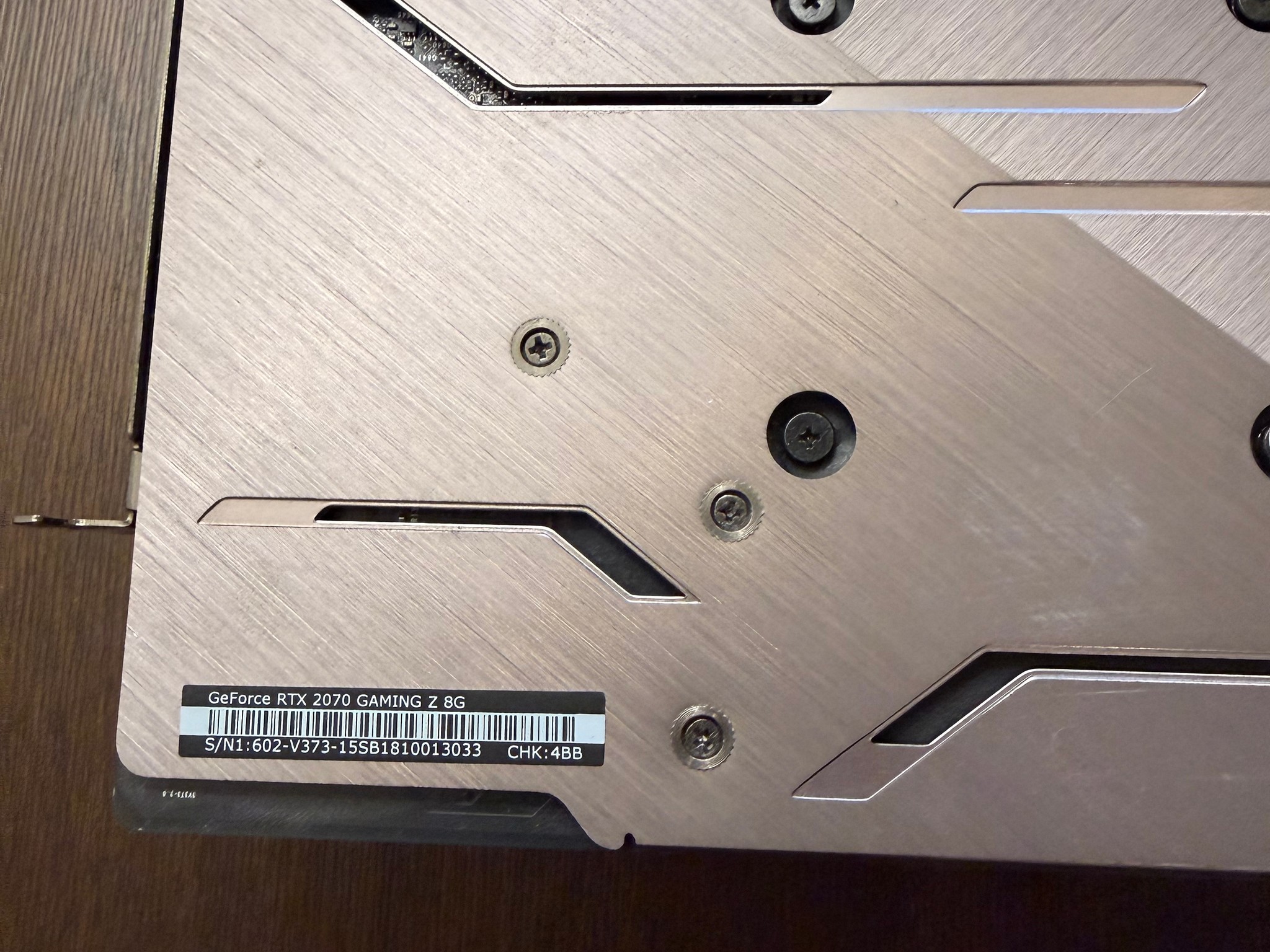 MSI GeForce RTX 2070 GAMING Z 8G