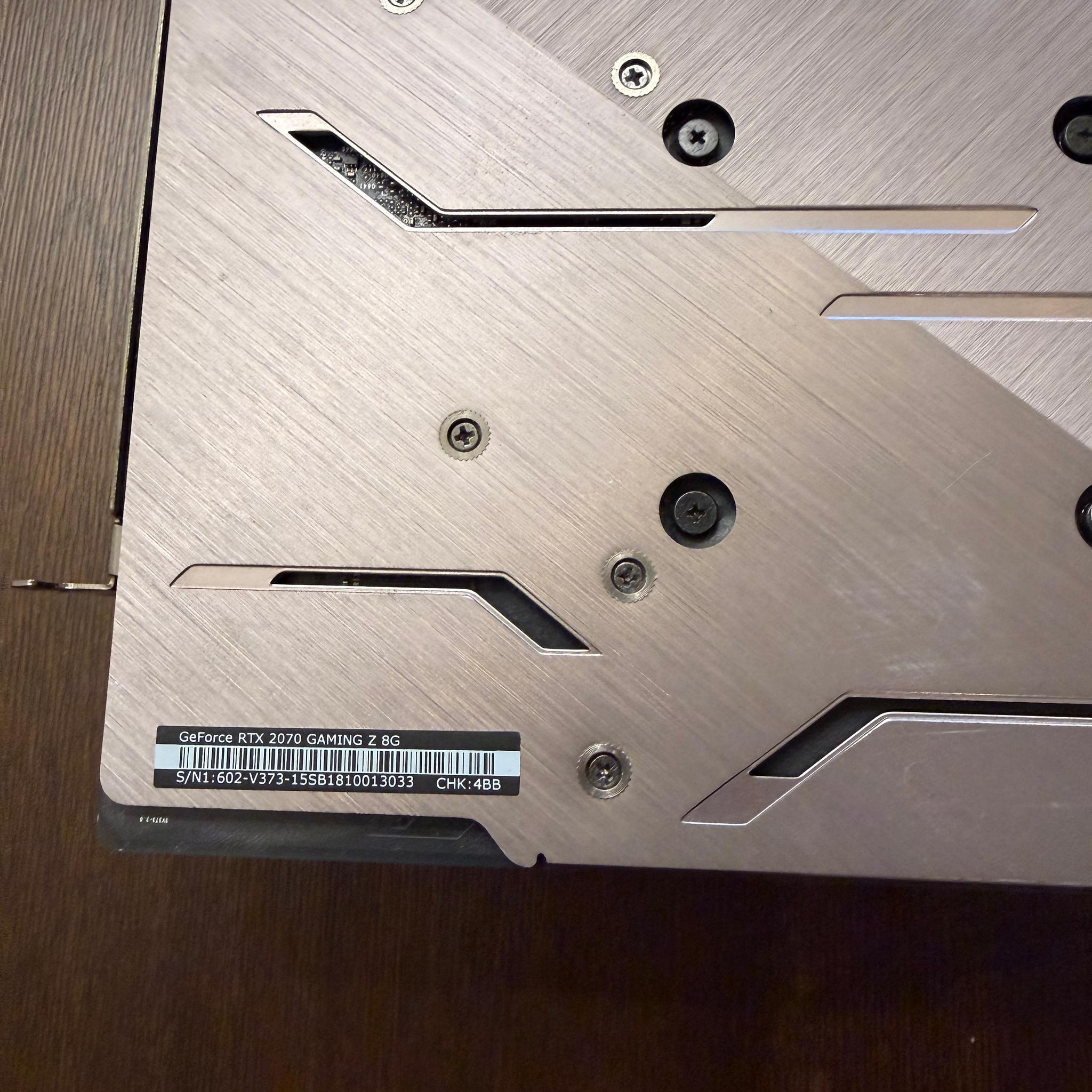 MSI GeForce RTX 2070 GAMING Z 8G