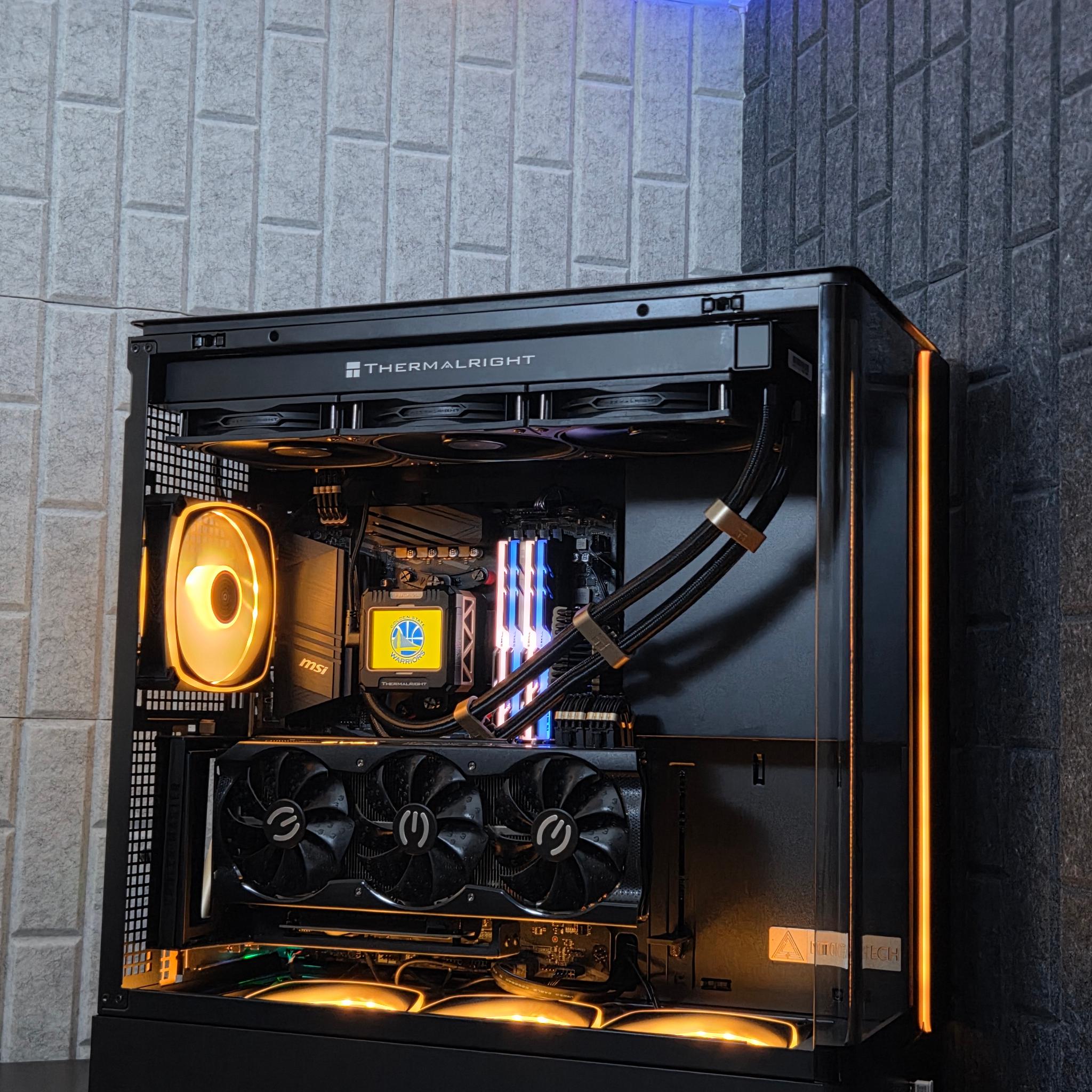 King Midas 👑| RTX 3080 | Ryzen 5600x | 32GB RAM | Custom Gold Parts