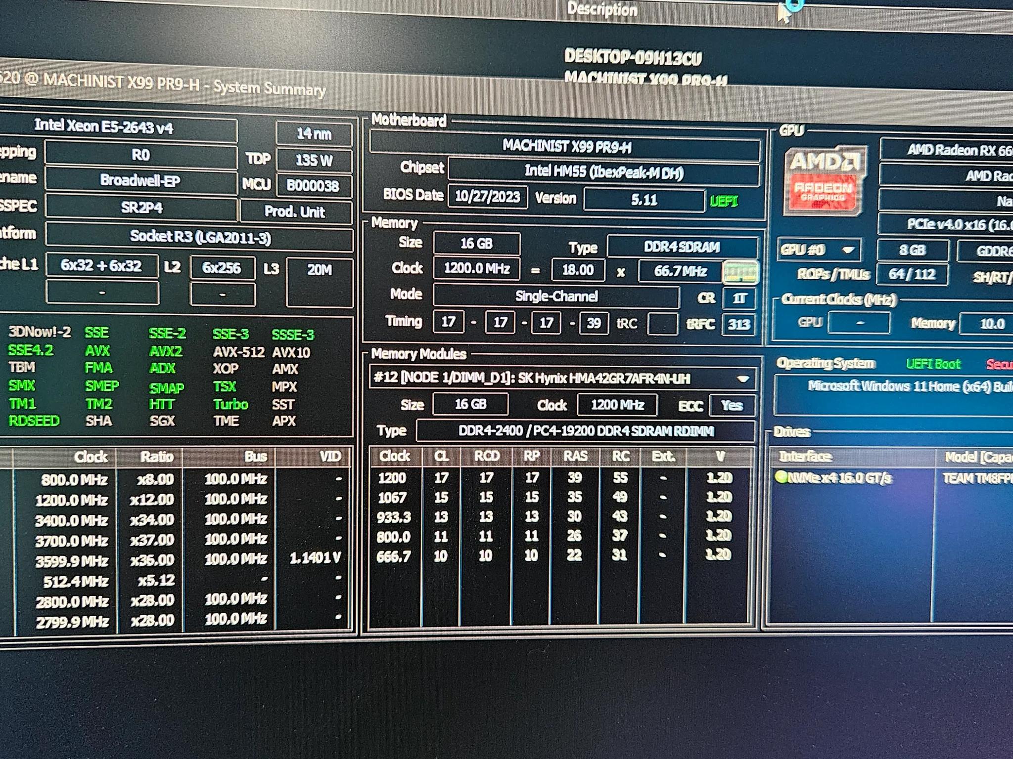SFF Gaming System with 6 Core Xeon & RX 6600!