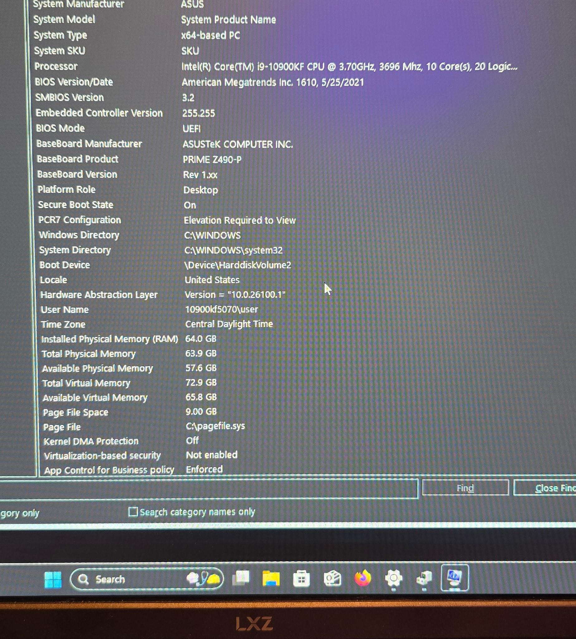 GeForce RTX 5070 Custom Gaming PC - Core i9-10900KF