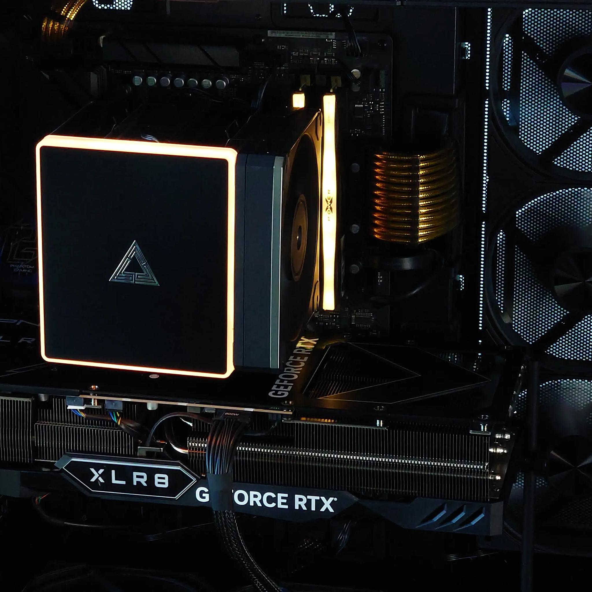🖤💛The BEASTLY RTX 4080 Gaming PC 🌕RTX 4080 16GB🌕AMD Ryzen 9 7900X 12-Core🌕32GB DDR5🌕2TB NVME