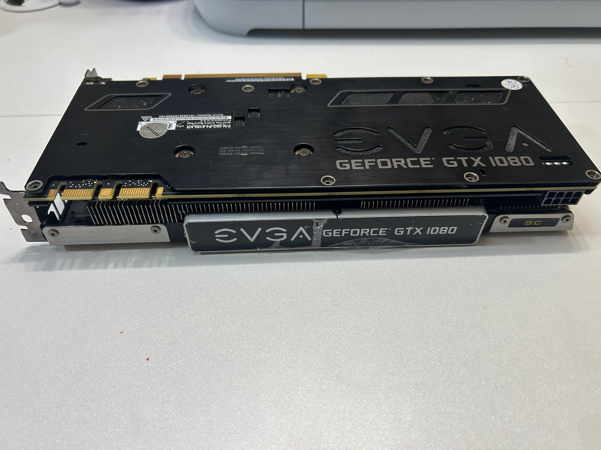 EVGA GeForce GTX 1080 SC 8GB GDDR5X – SuperClocked Gaming GPU (Tested, Works Great!)
