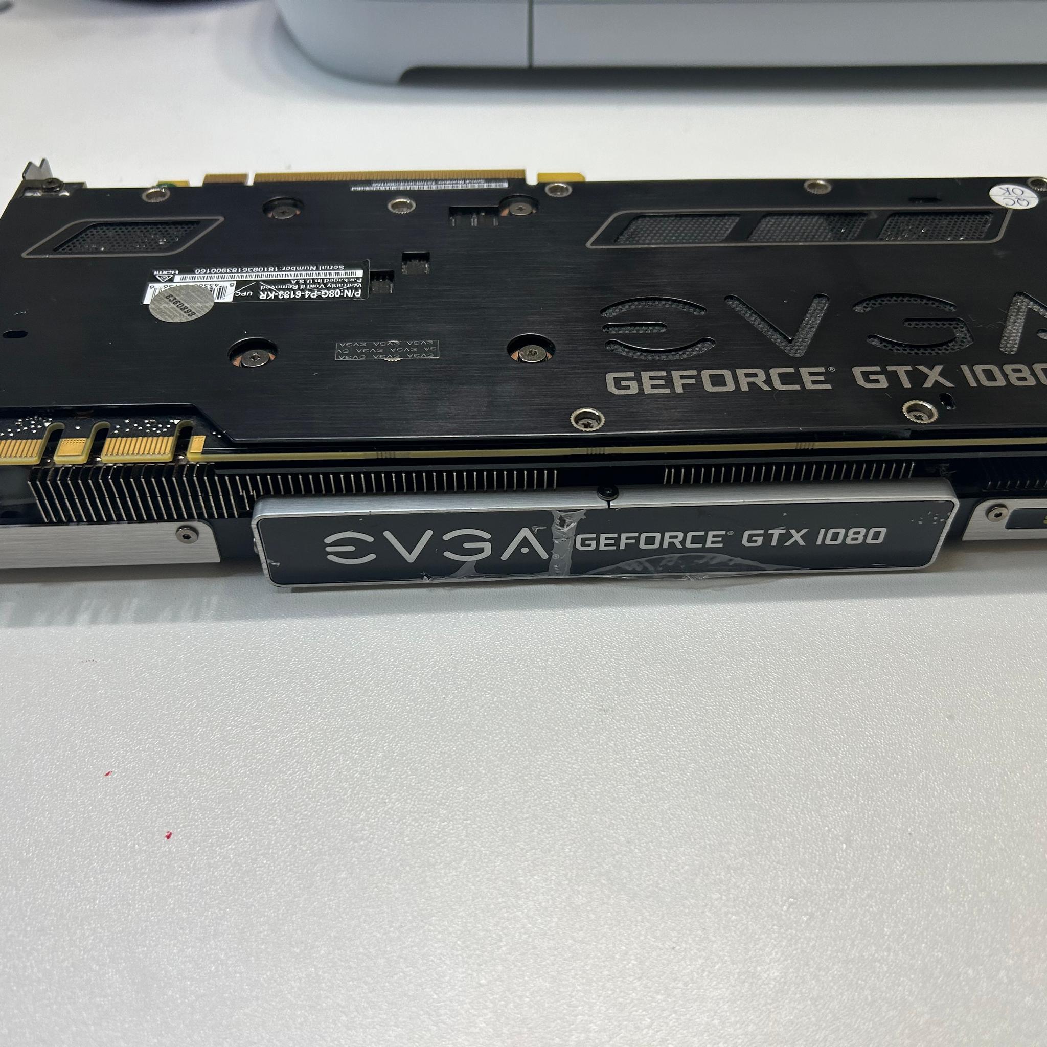 EVGA GeForce GTX 1080 SC 8GB GDDR5X – SuperClocked Gaming GPU (Tested, Works Great!)