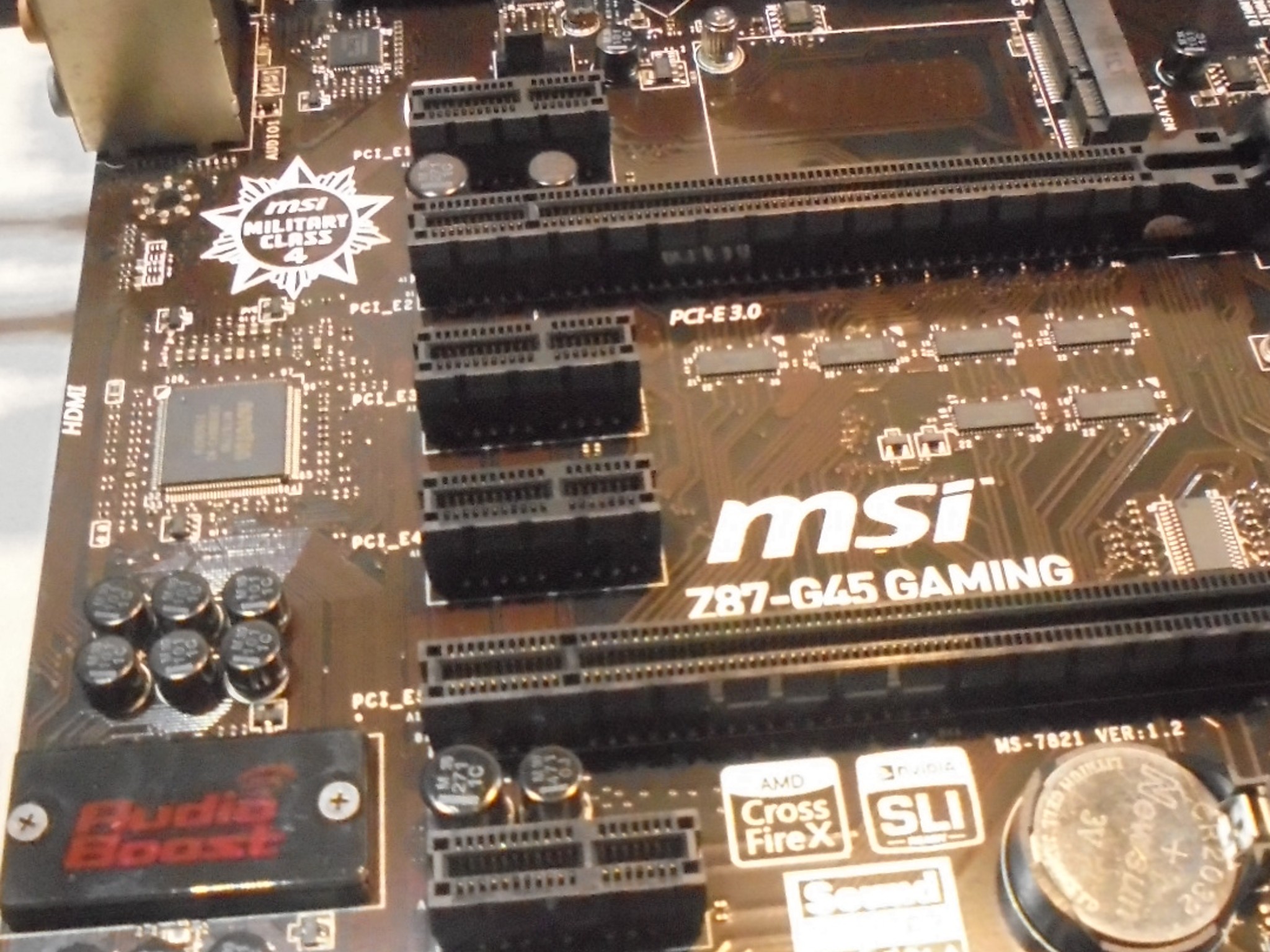 MSI-Z87 G45-Gaming/Intel I-7/16GB Gaming combo In Original Box