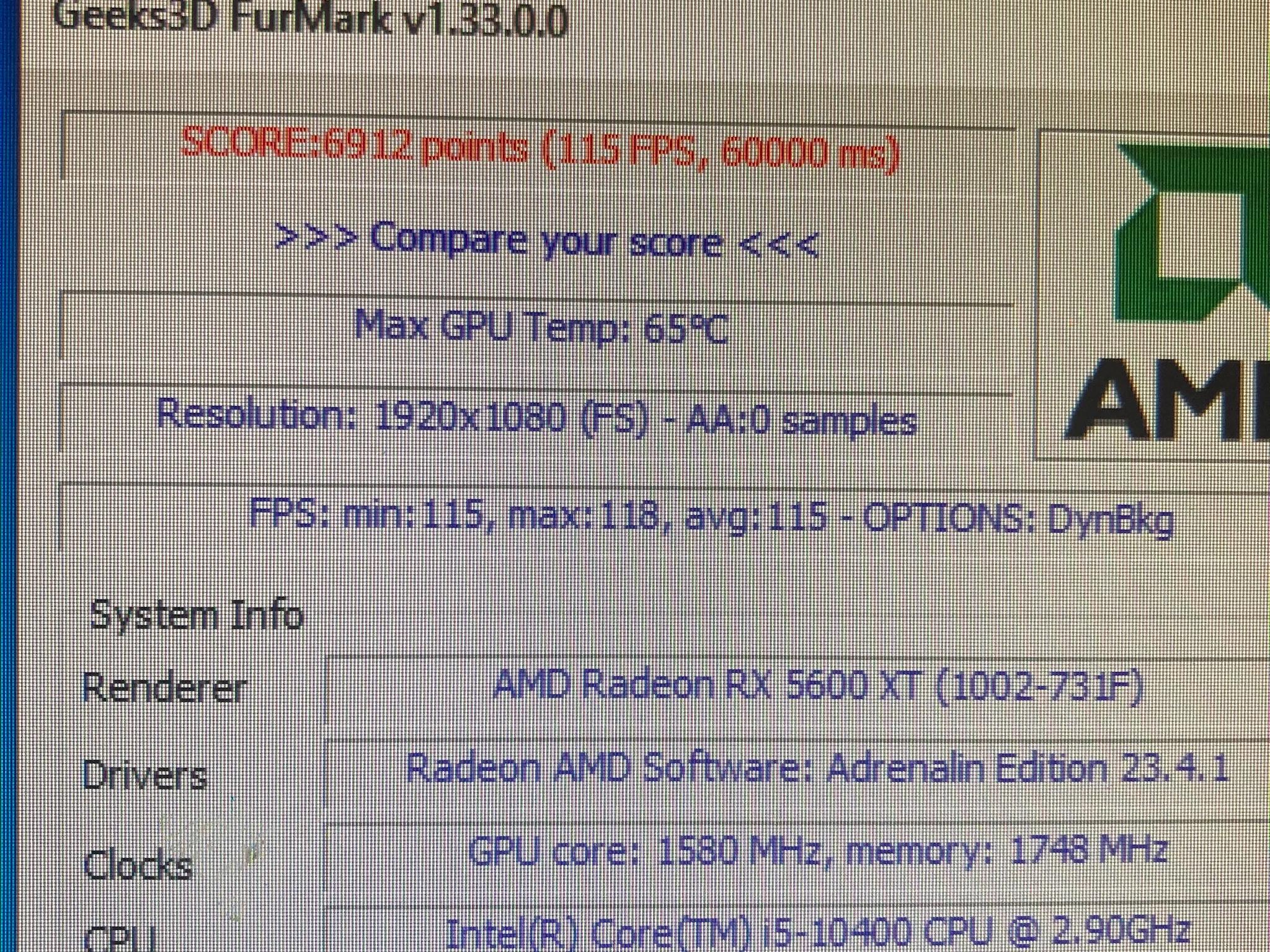 MSI Radeon RX 5600 XT 6 GB MECH OC Video Card