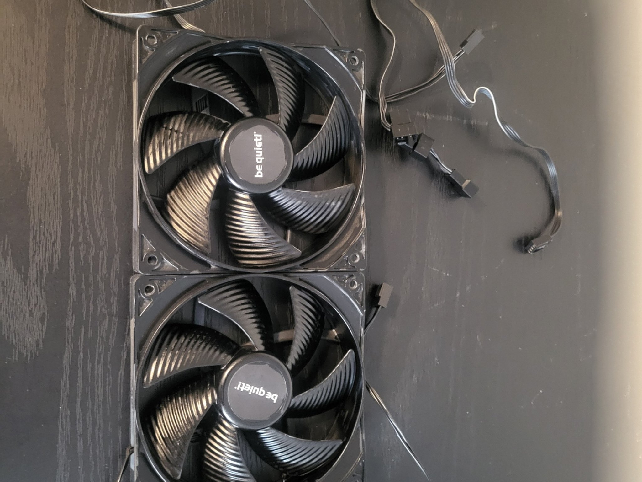 A Pair of Be Quiet 120mm Case Fans