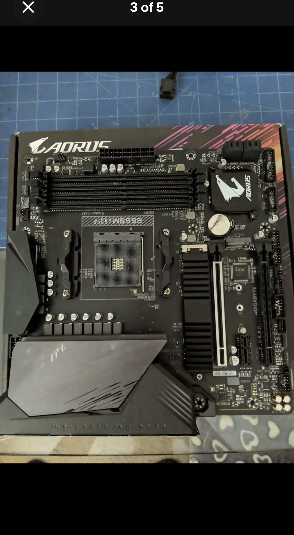 Gigabyte B550M AORUS PRO-P AM4 MOTHERBOARD