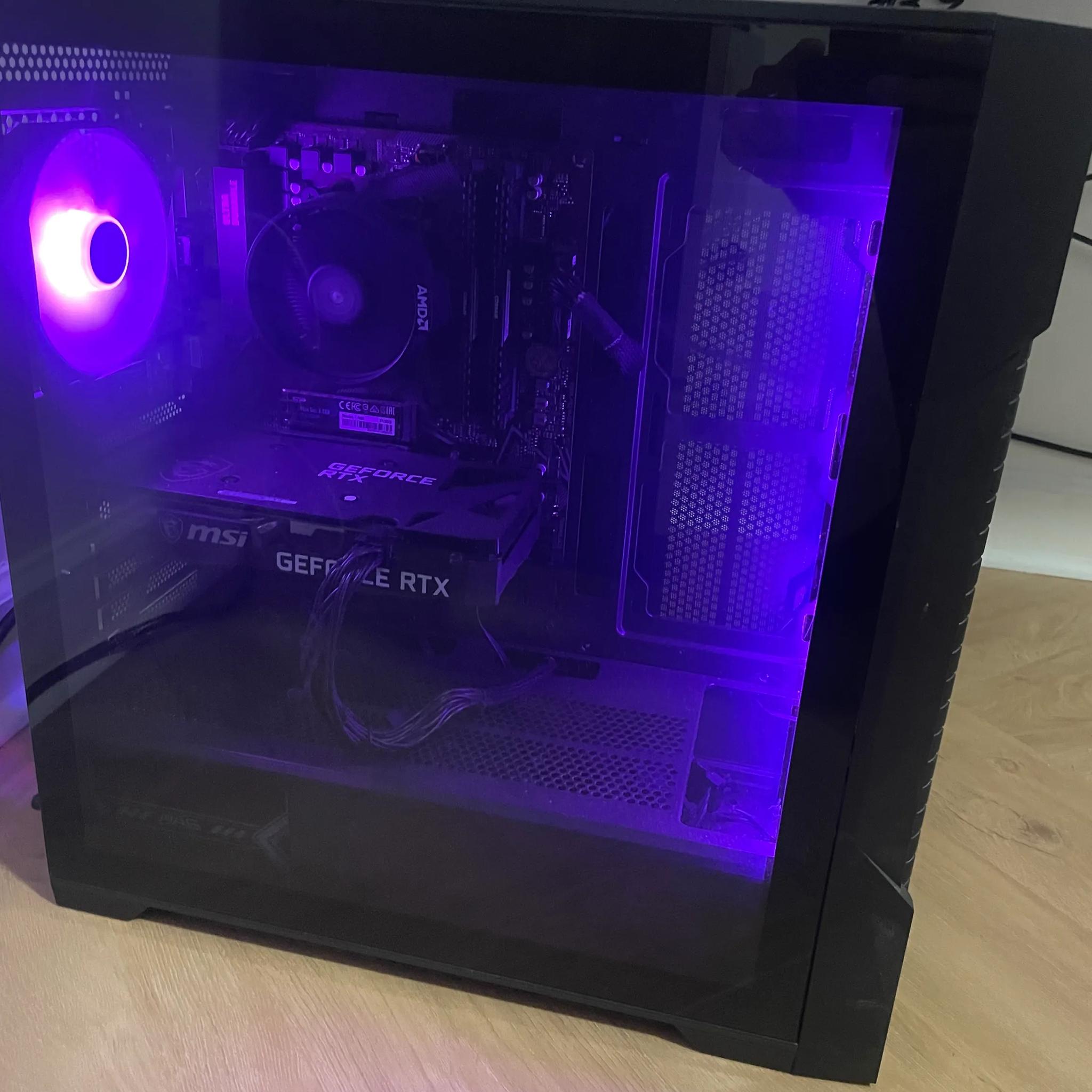 Ryzen 5600x, Nvidia 3060 Ti, 32 gb ram . Gaming beast PC (multiple RGB colors)