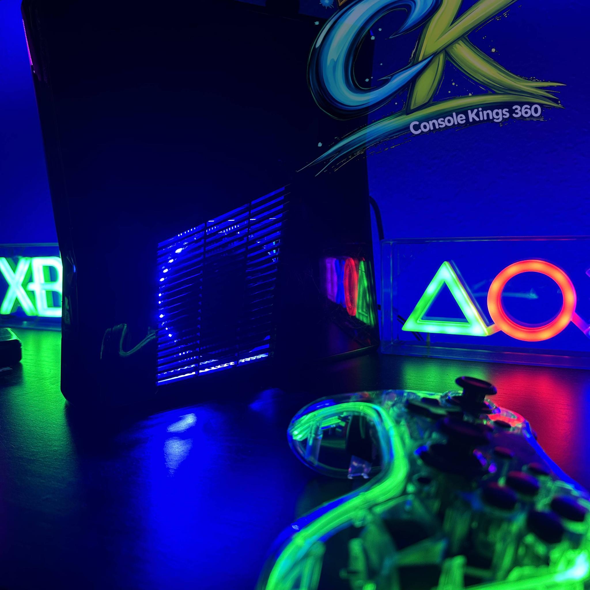 Xbox 360 Slim - RGH3  - Custom LEDs