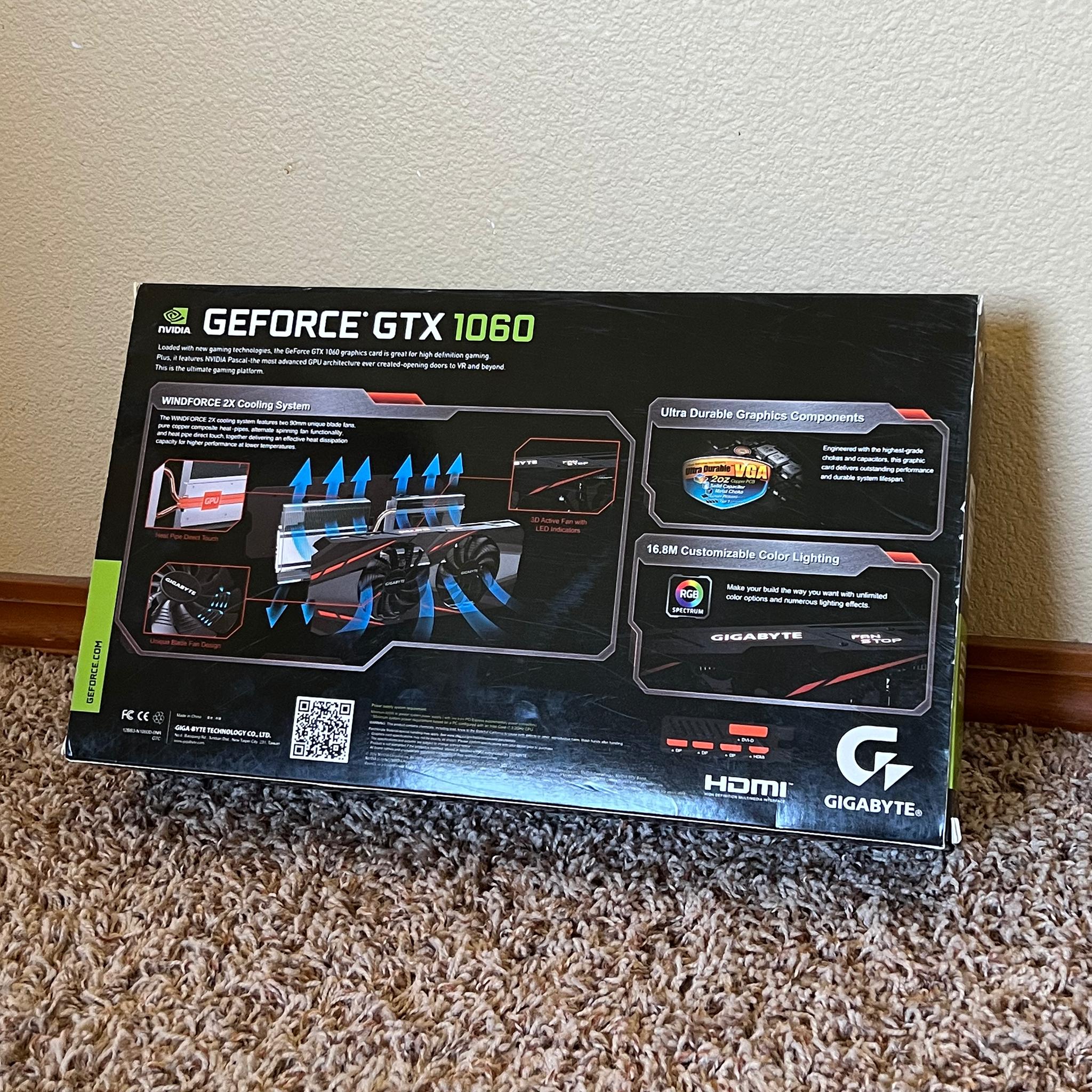 Gigabyte gtx 1060 6gb