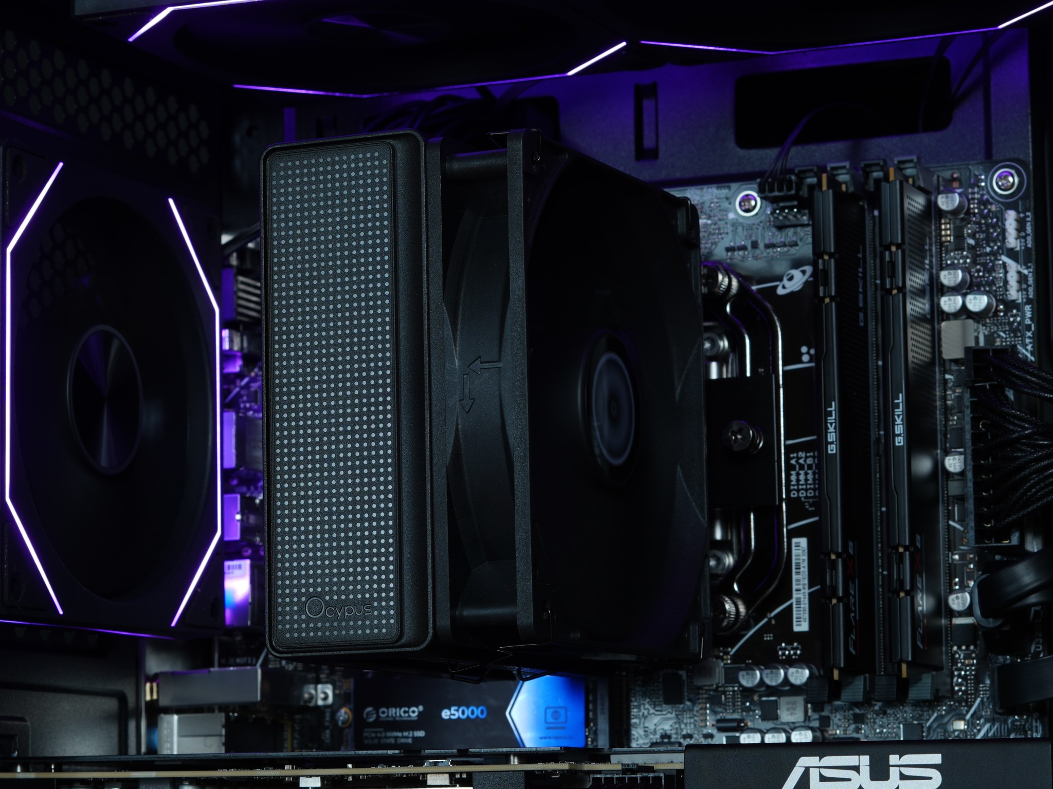 🟪Knight| 1440p Gaming PC: RTX 5070, Ryzen 5 7600X, 32GB DDR5 RAM, 1TB M.2 SSD w/ Wifi