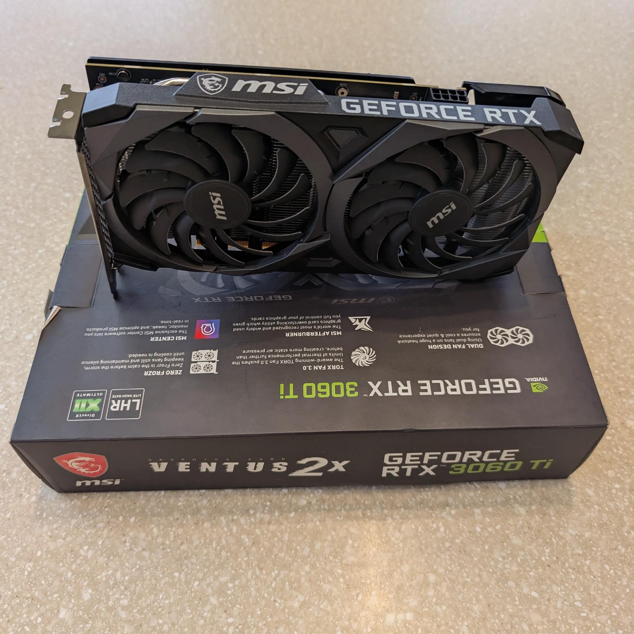 MSI Ventus 2X OC 3060 TI 8GB