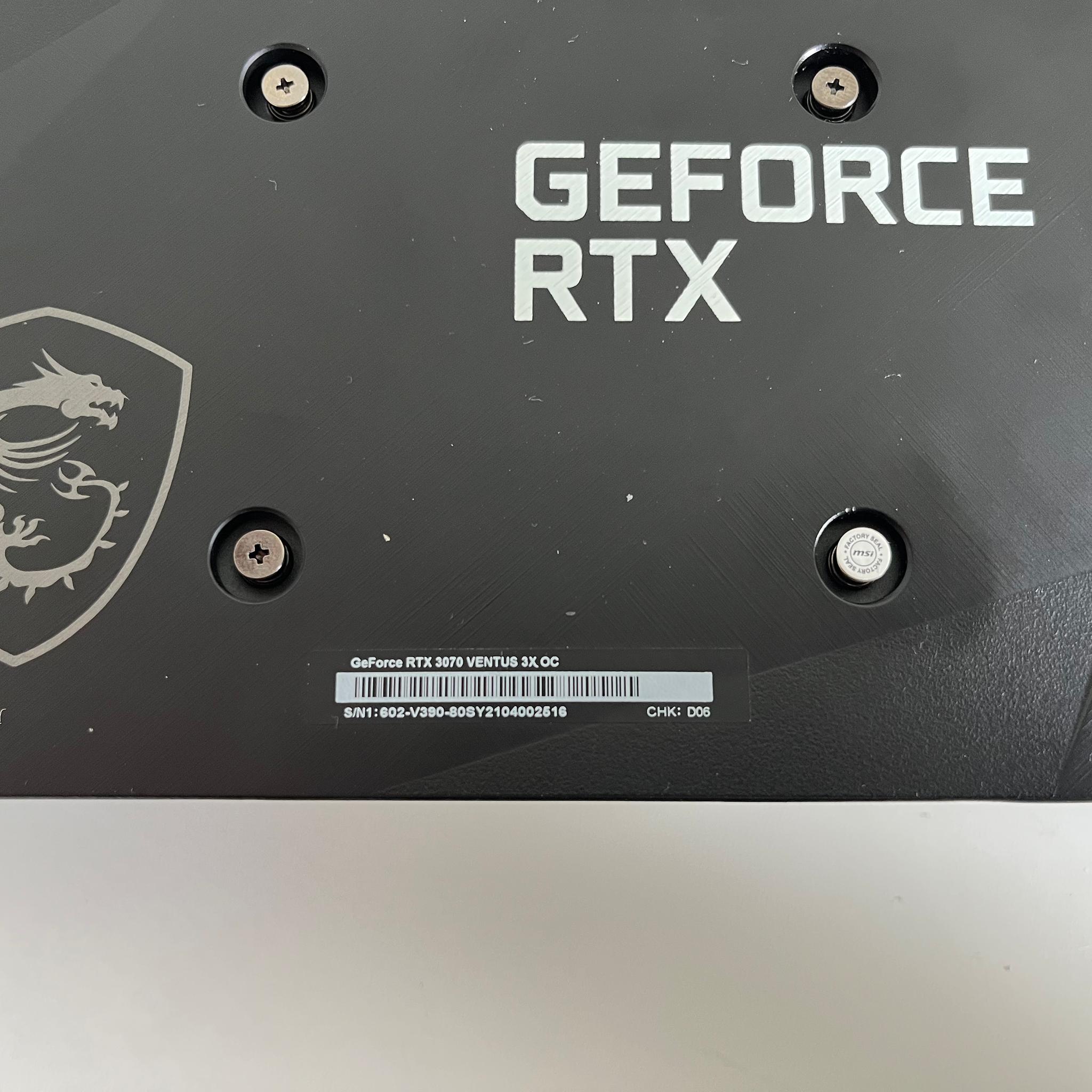 GeForce RTX™ 3070 VENTUS 3X OC