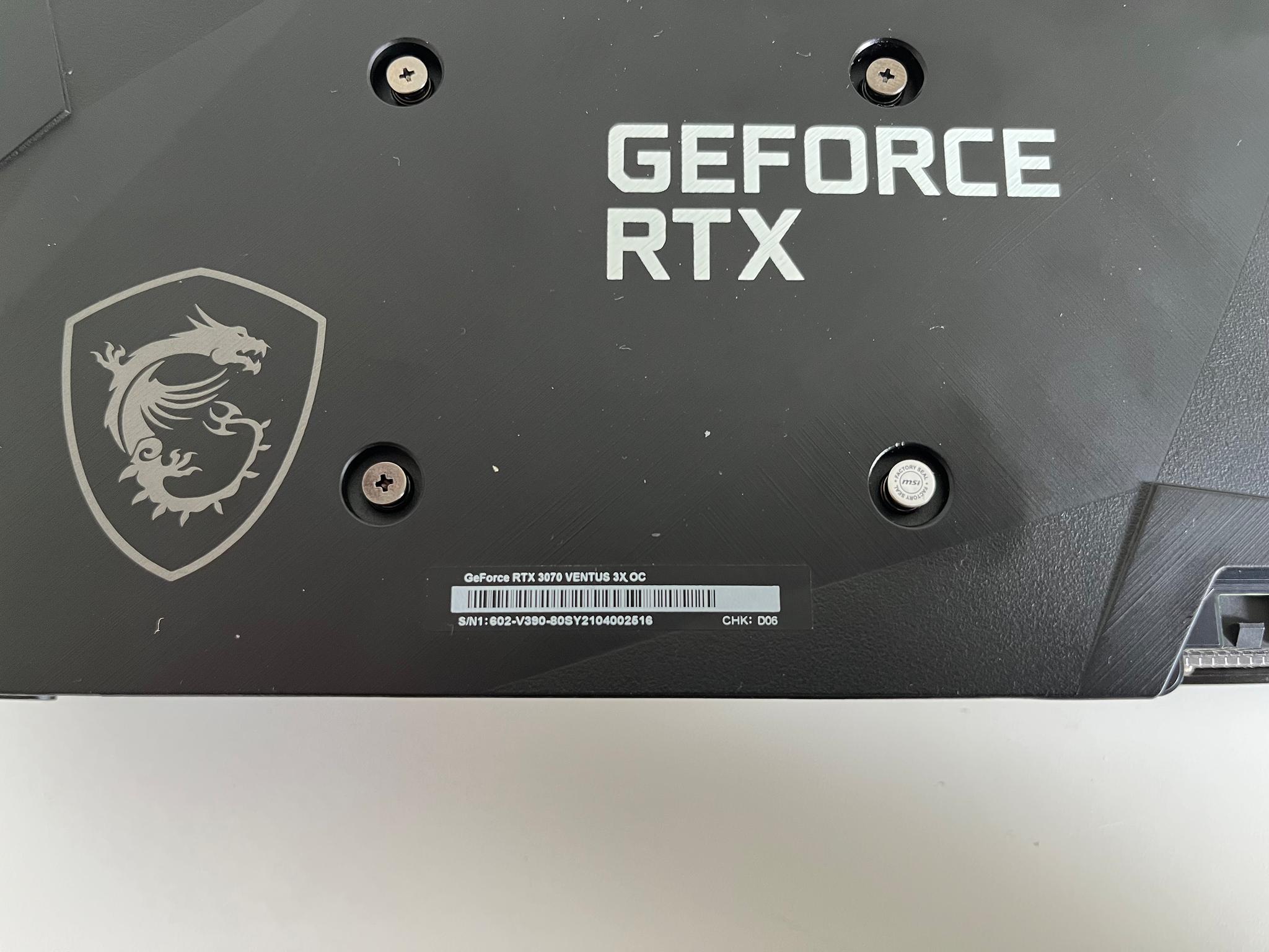 GeForce RTX™ 3070 VENTUS 3X OC