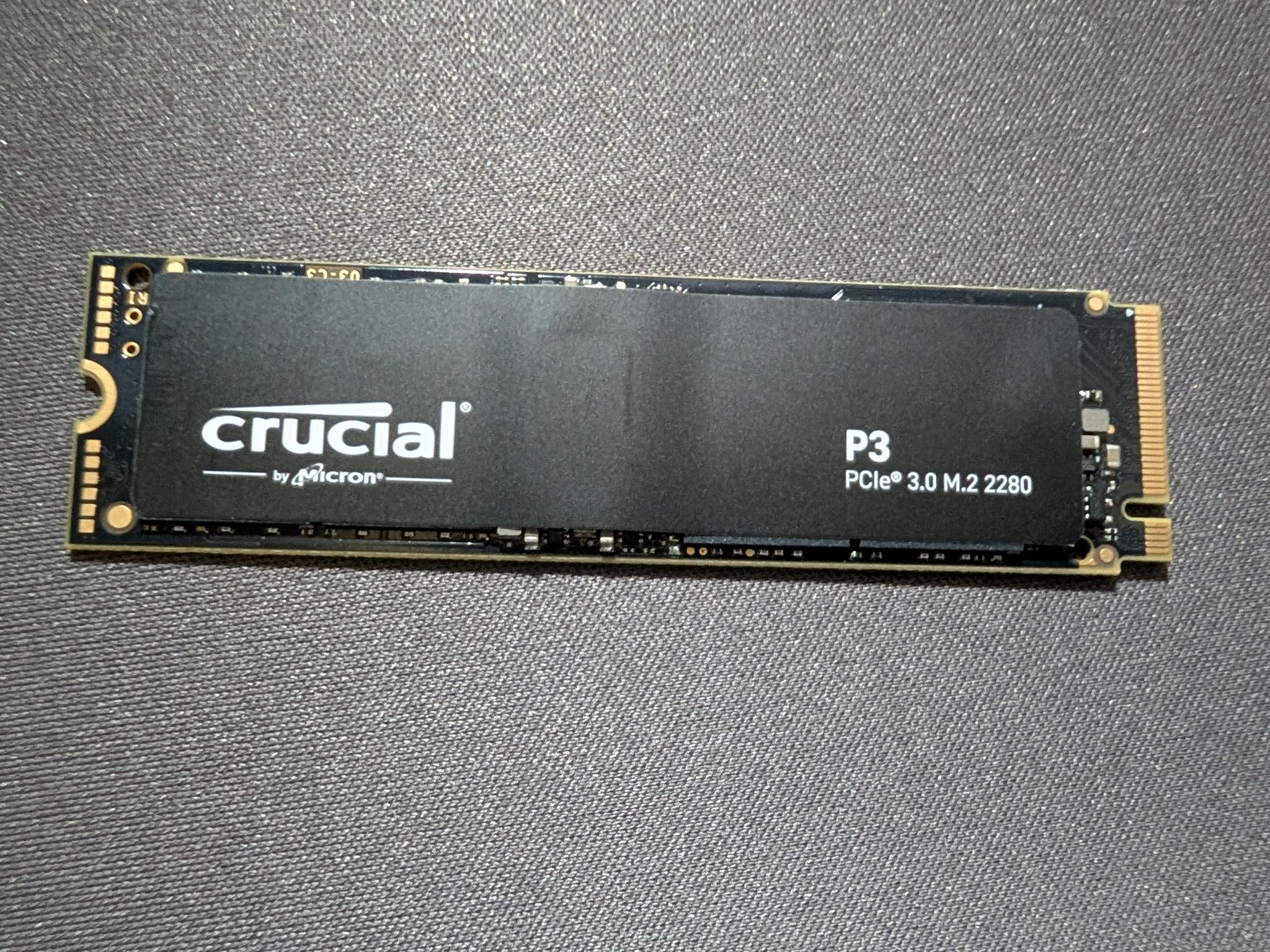 Crucial P3 2TB M.2 NVMe SSD