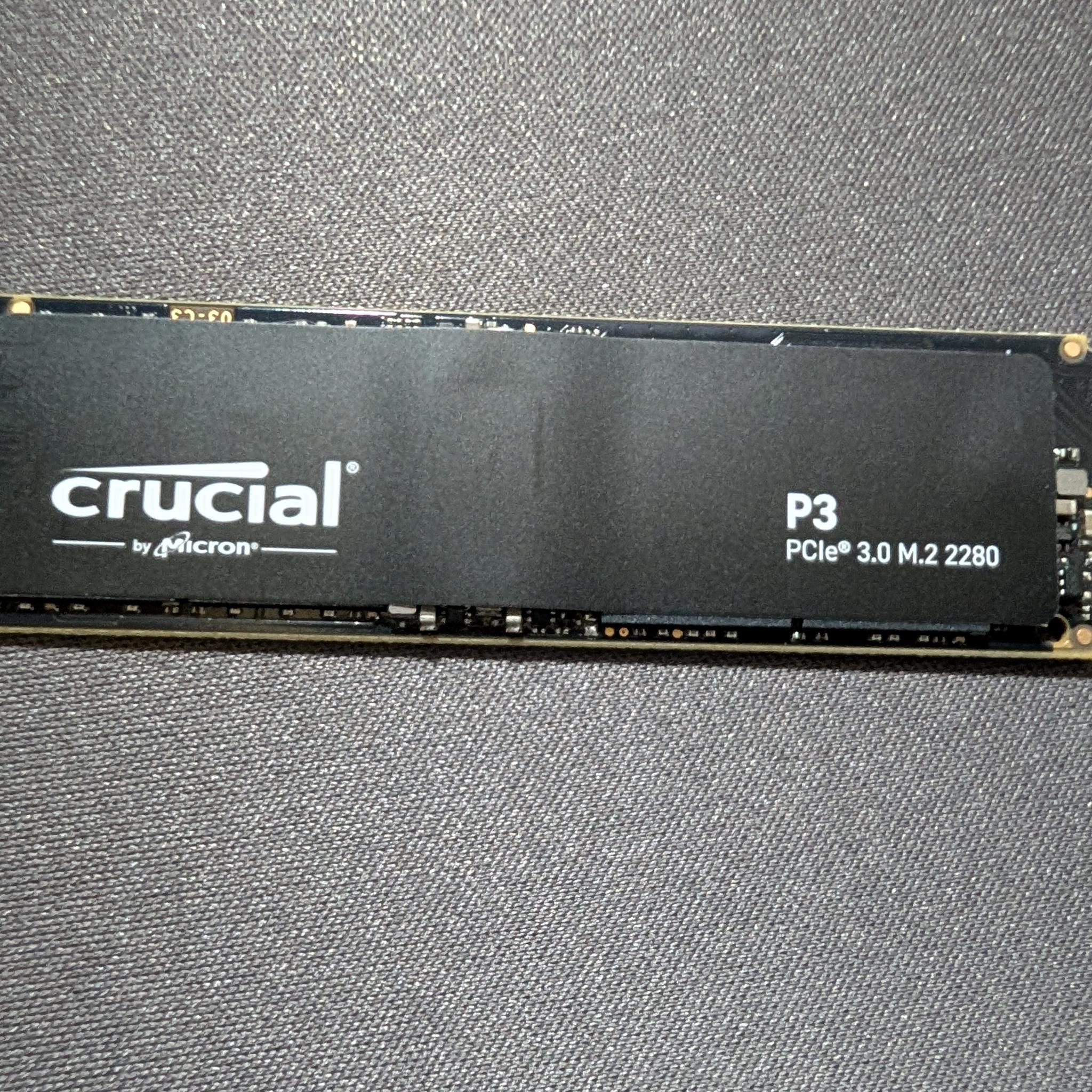 Crucial P3 2TB M.2 NVMe SSD