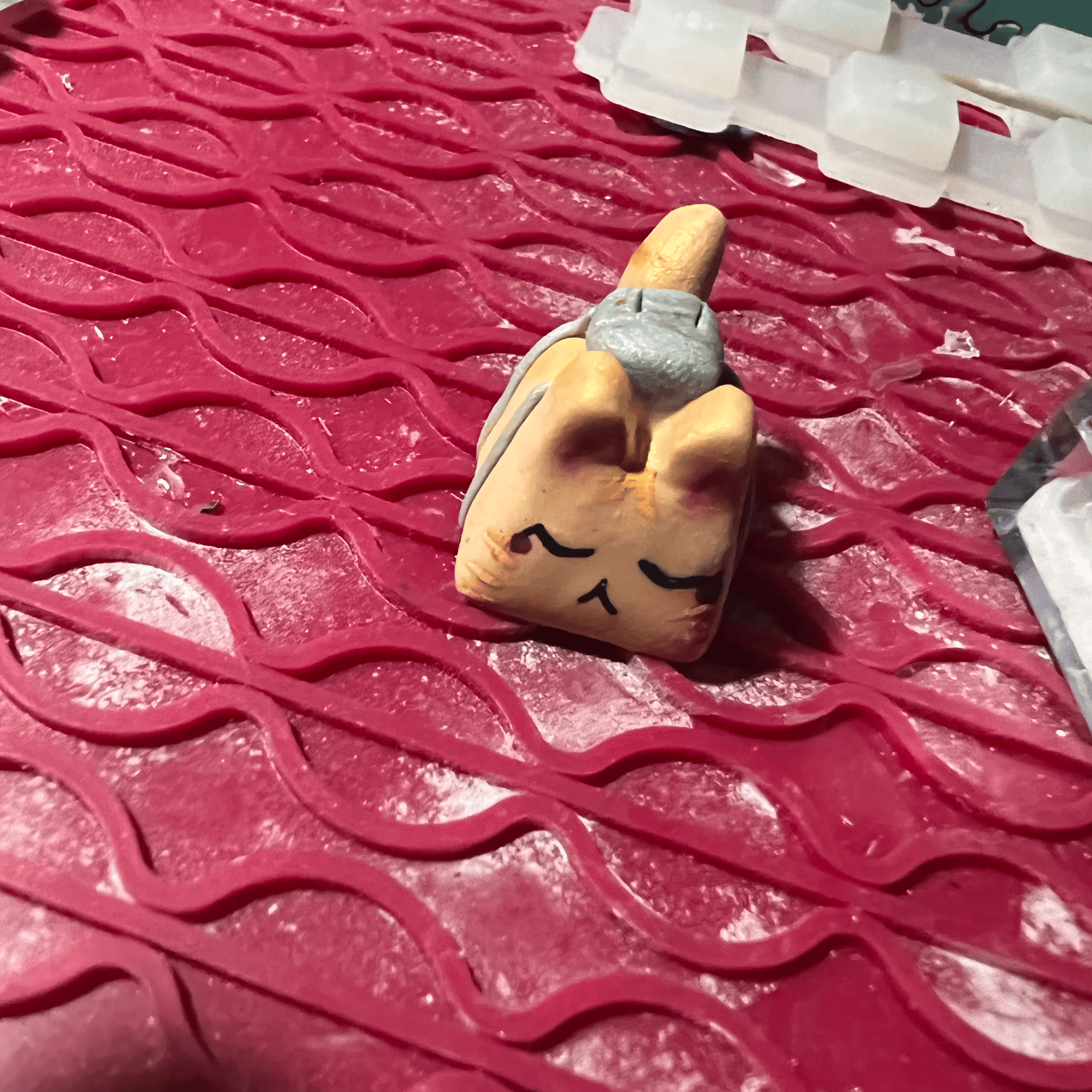 DOLLAR KEYCAPS S2 - Nemui Nyan Artisan Keycap