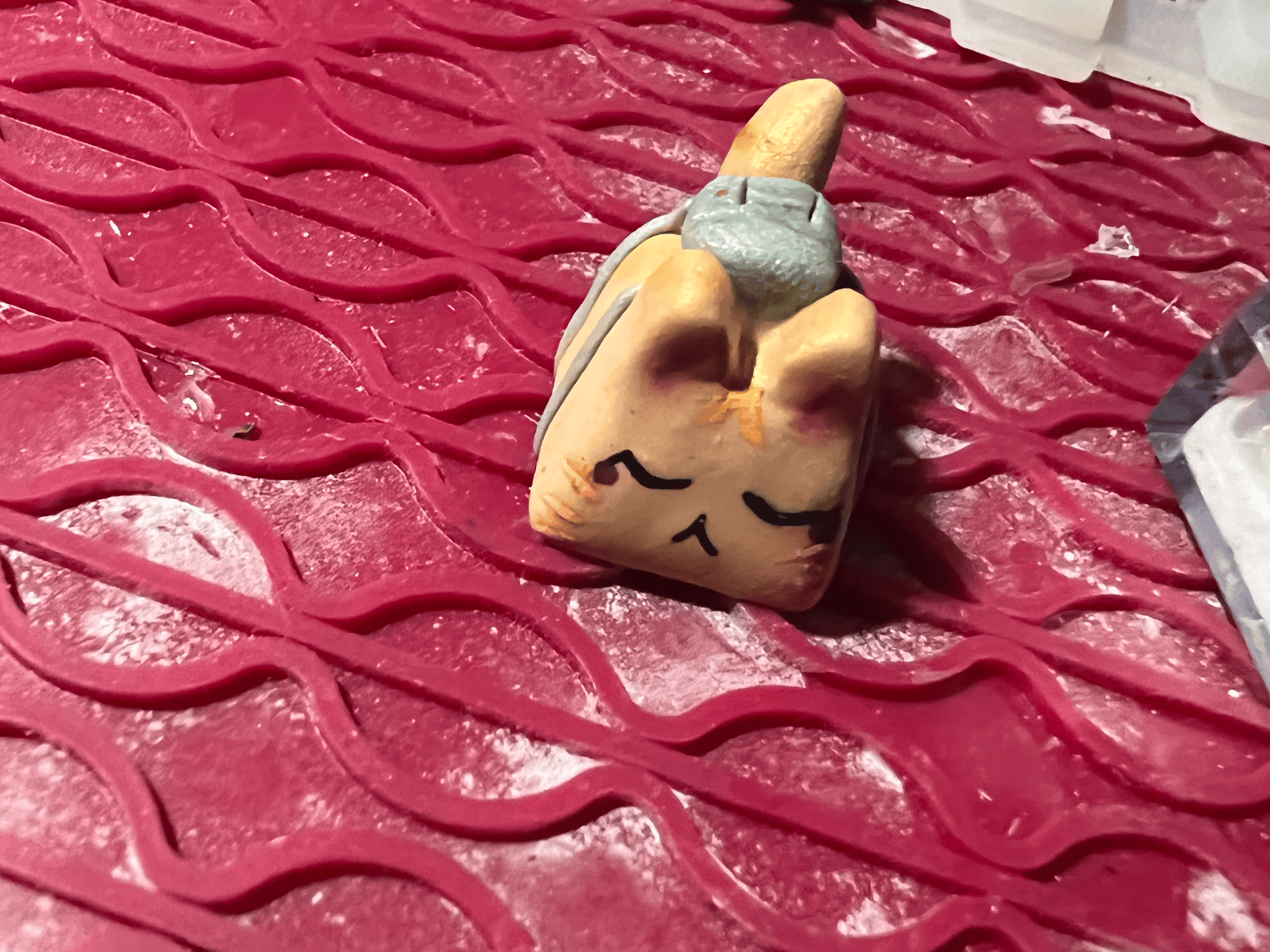 DOLLAR KEYCAPS S2 - Nemui Nyan Artisan Keycap