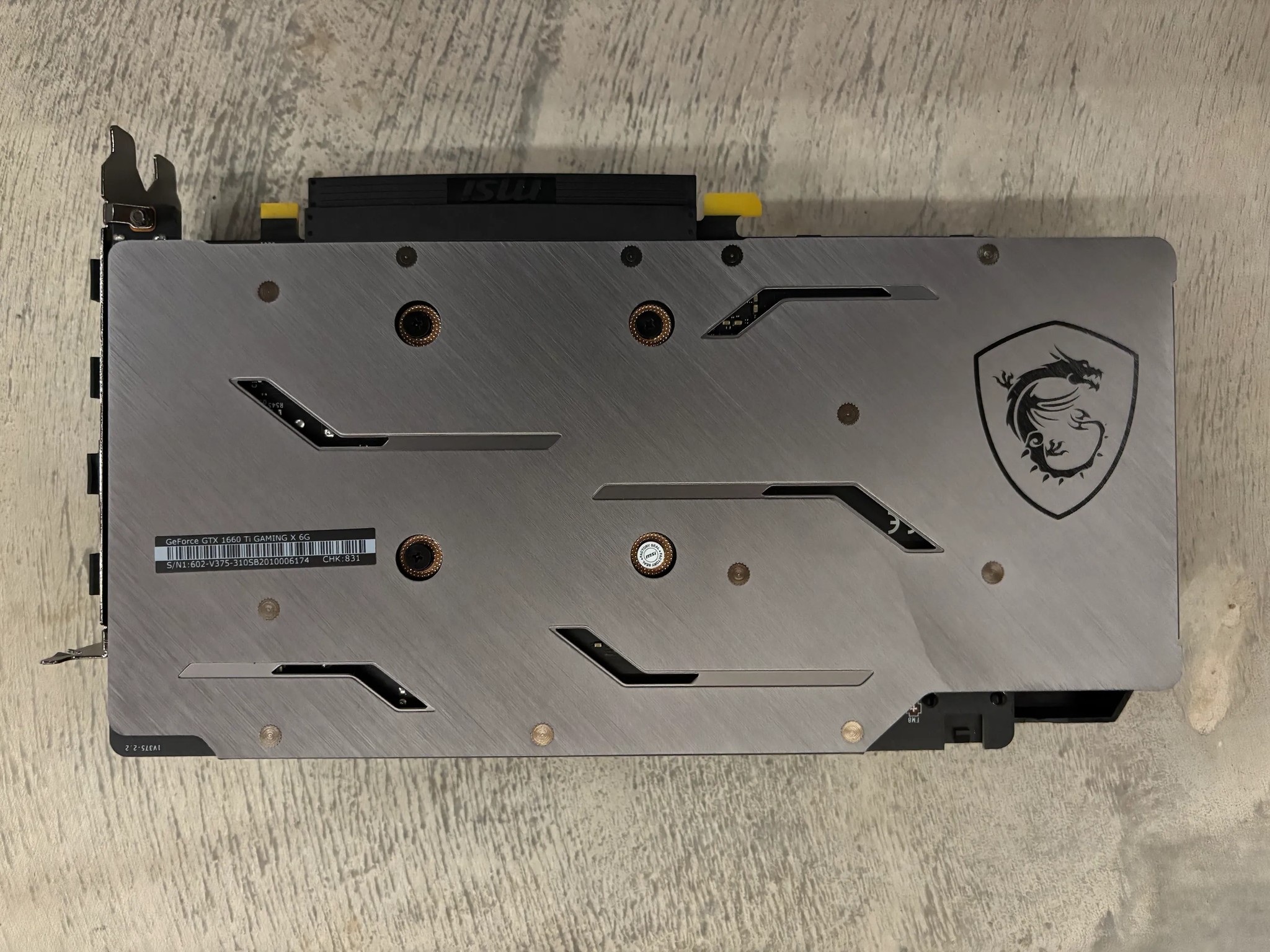 MSI Gaming GeForce GTX 1660 Ti 192-bit HDMI/DP 6GB GDRR6