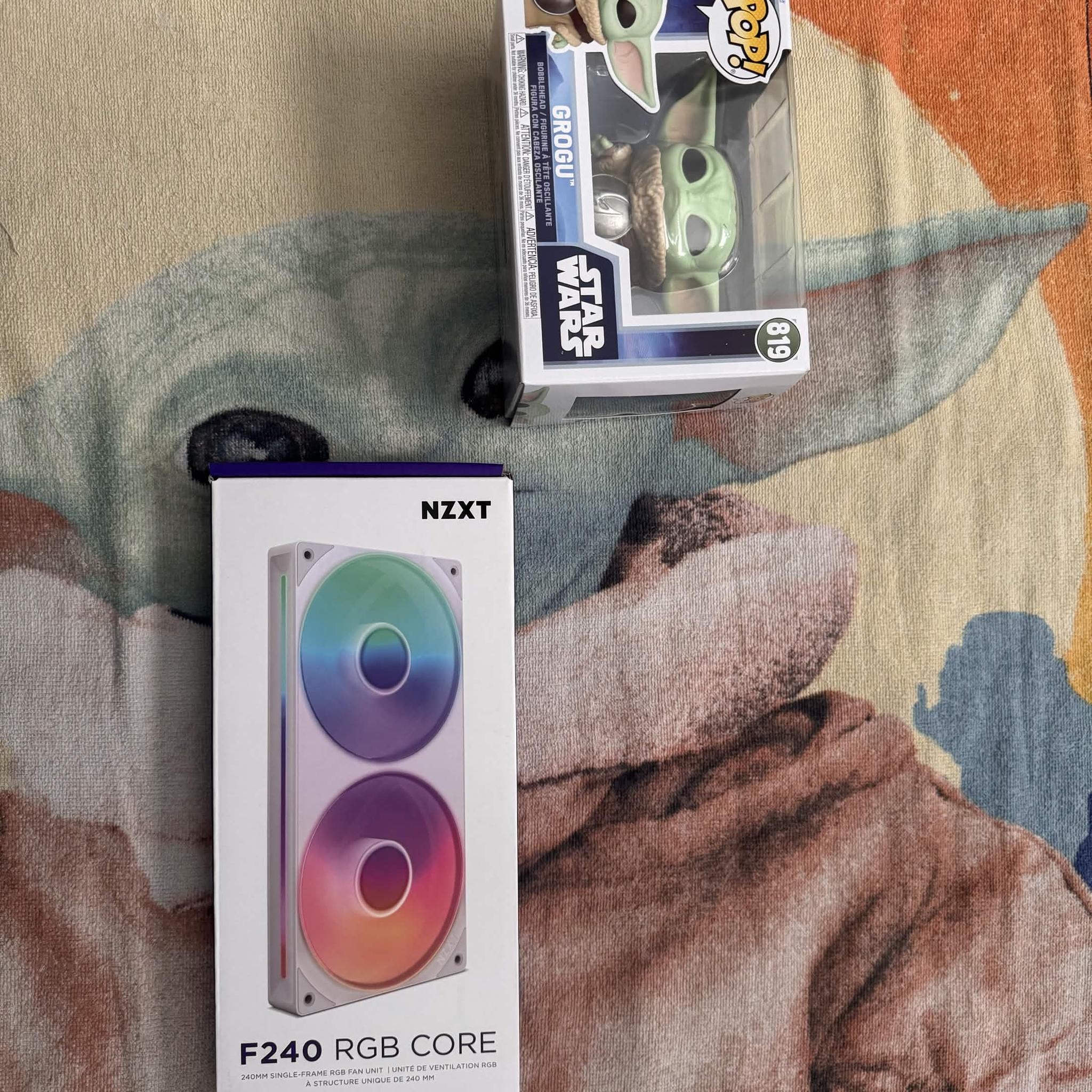 Nzxt core RGB fans